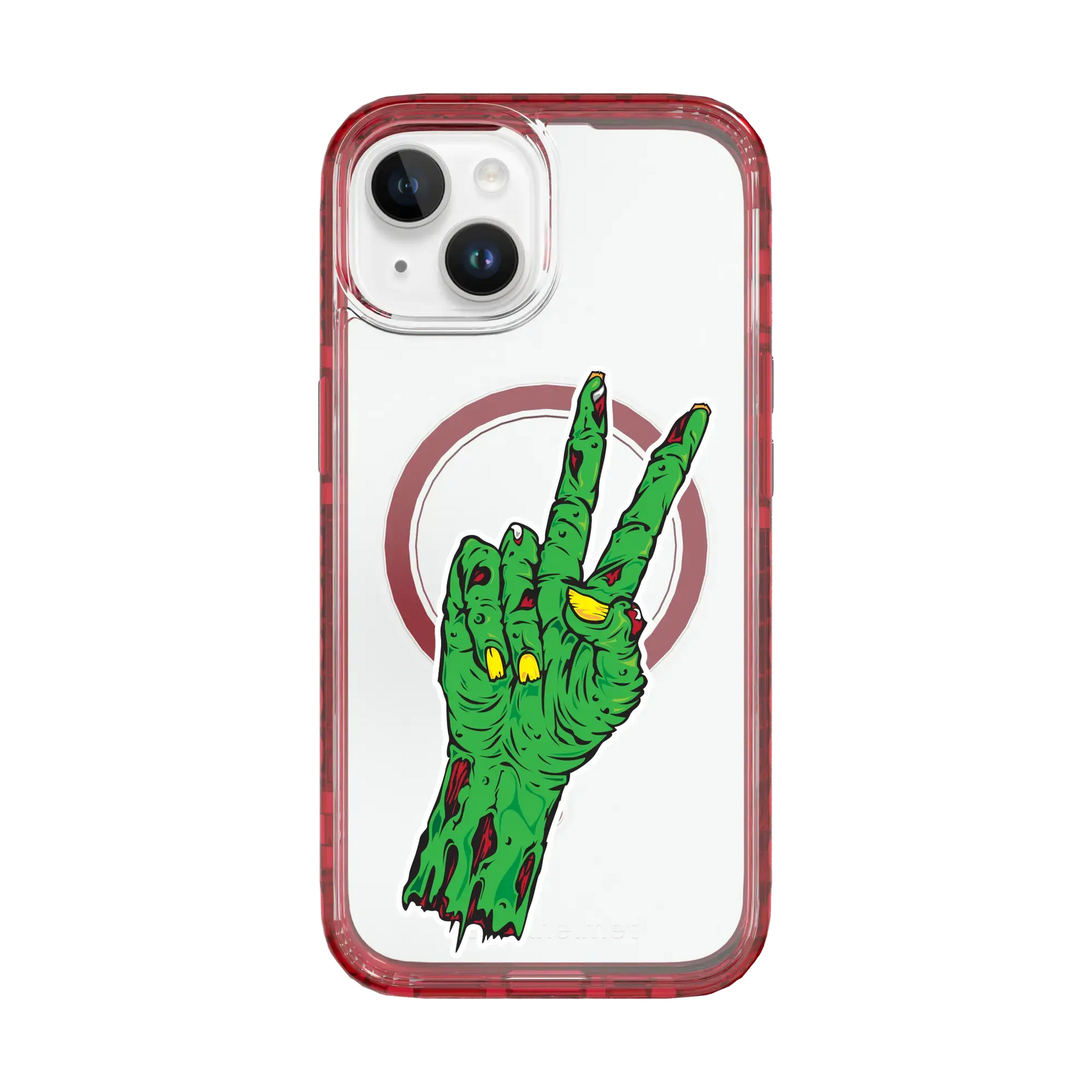 Zombie Peace | Halloween Series | Custom MagSafe Case Design for Apple iPhone 15 Series
