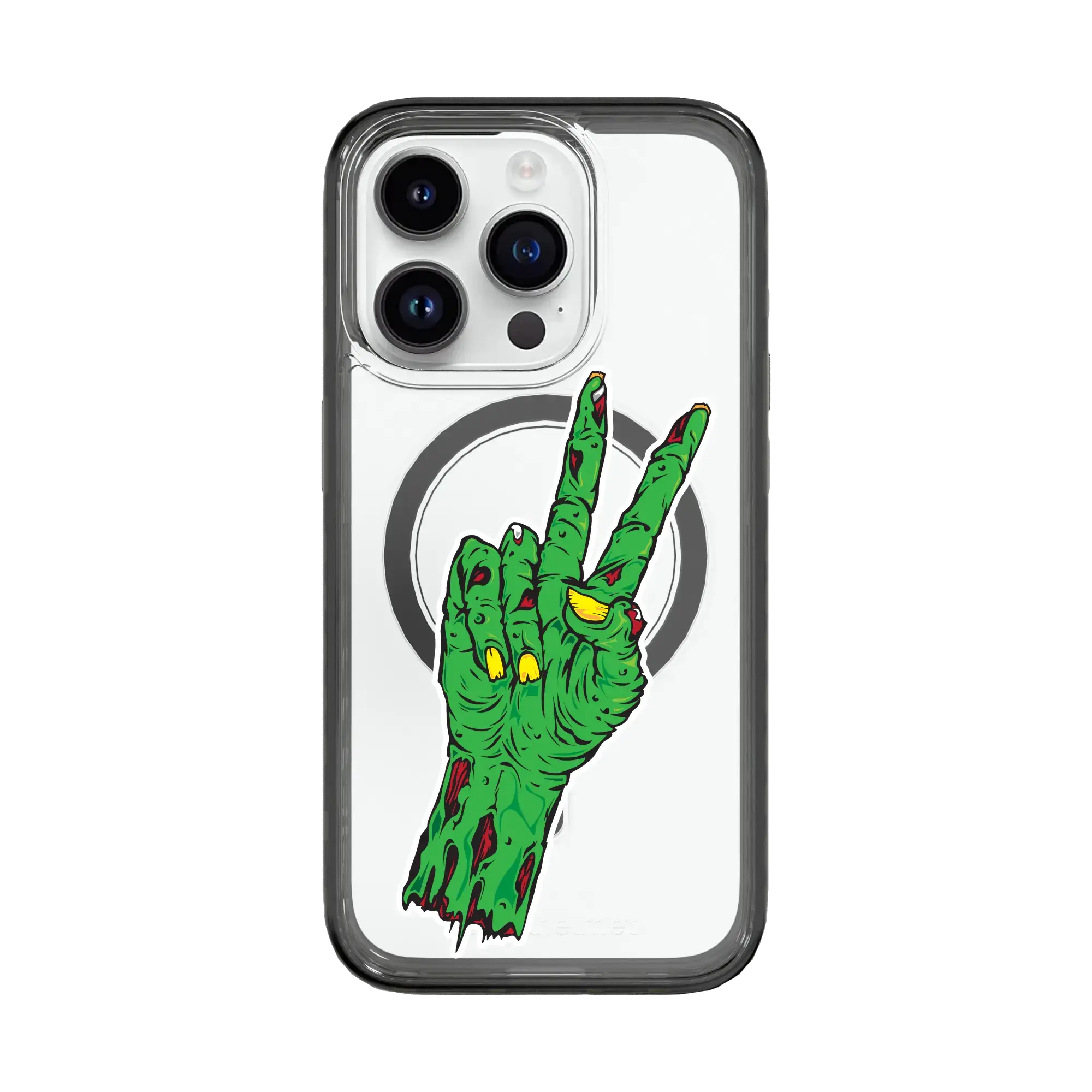 Zombie Peace | Halloween Series | Custom MagSafe Case Design for Apple iPhone 15 Series