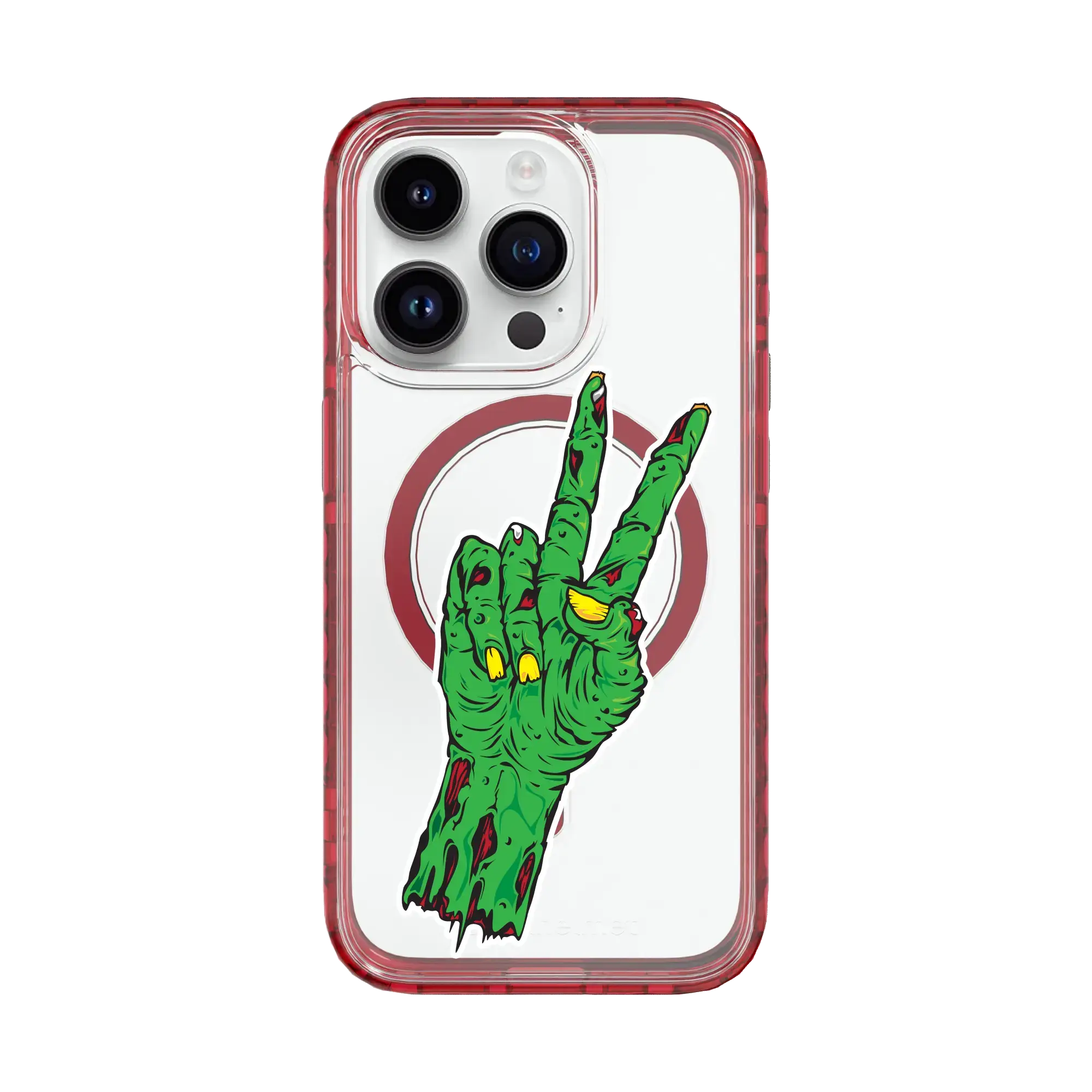 Zombie Peace | Halloween Series | Custom MagSafe Case Design for Apple iPhone 15 Series
