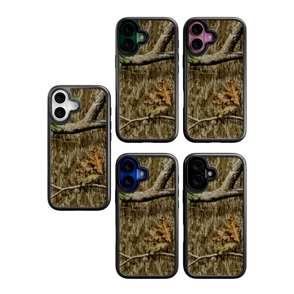 Shock-Absorbent MagSafe® Case for Apple iPhone 16 Pro | Mossy Oak Country Roots Camo