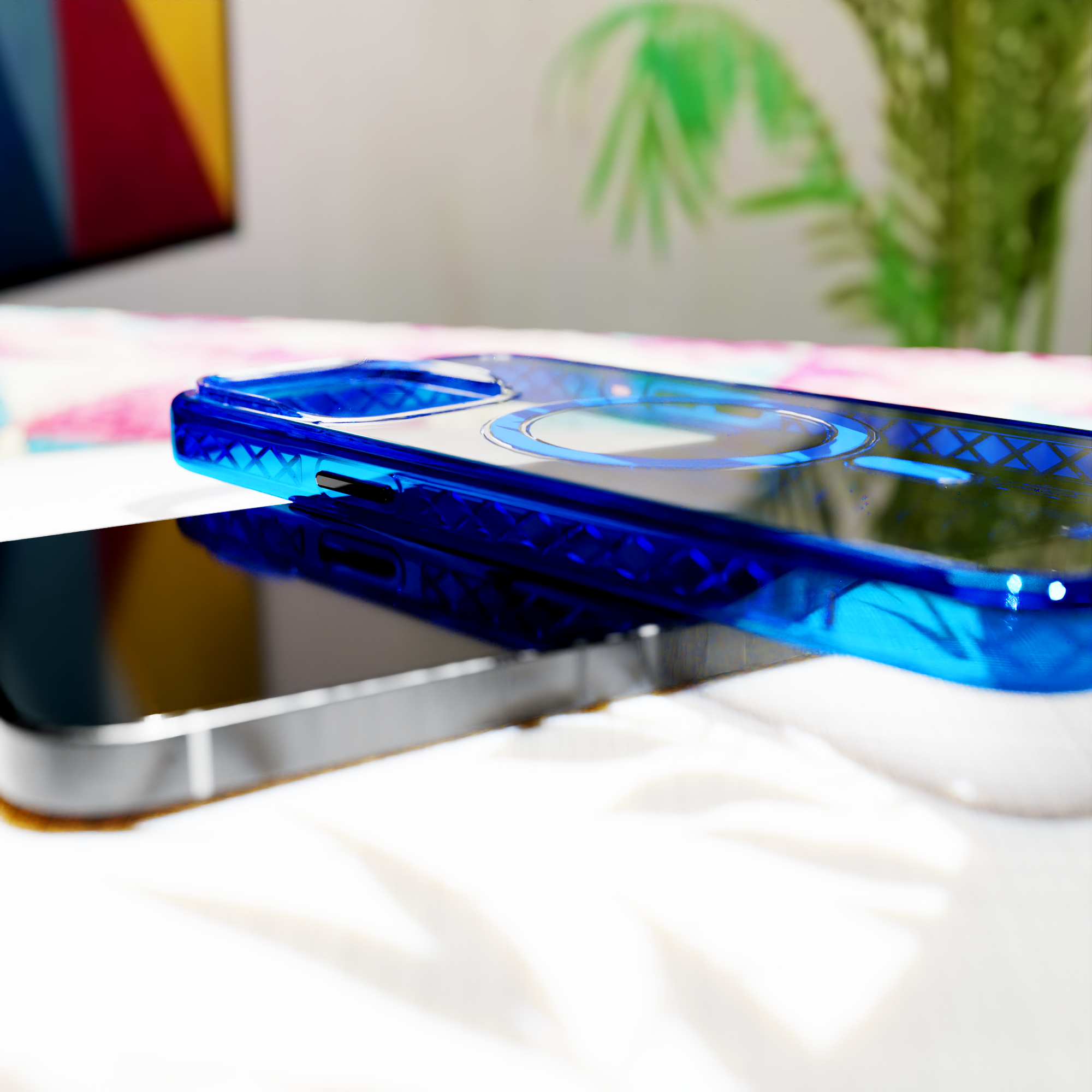 MagSafe® Case for Apple iPhone 15 | Bermuda Blue | Magnitude Series