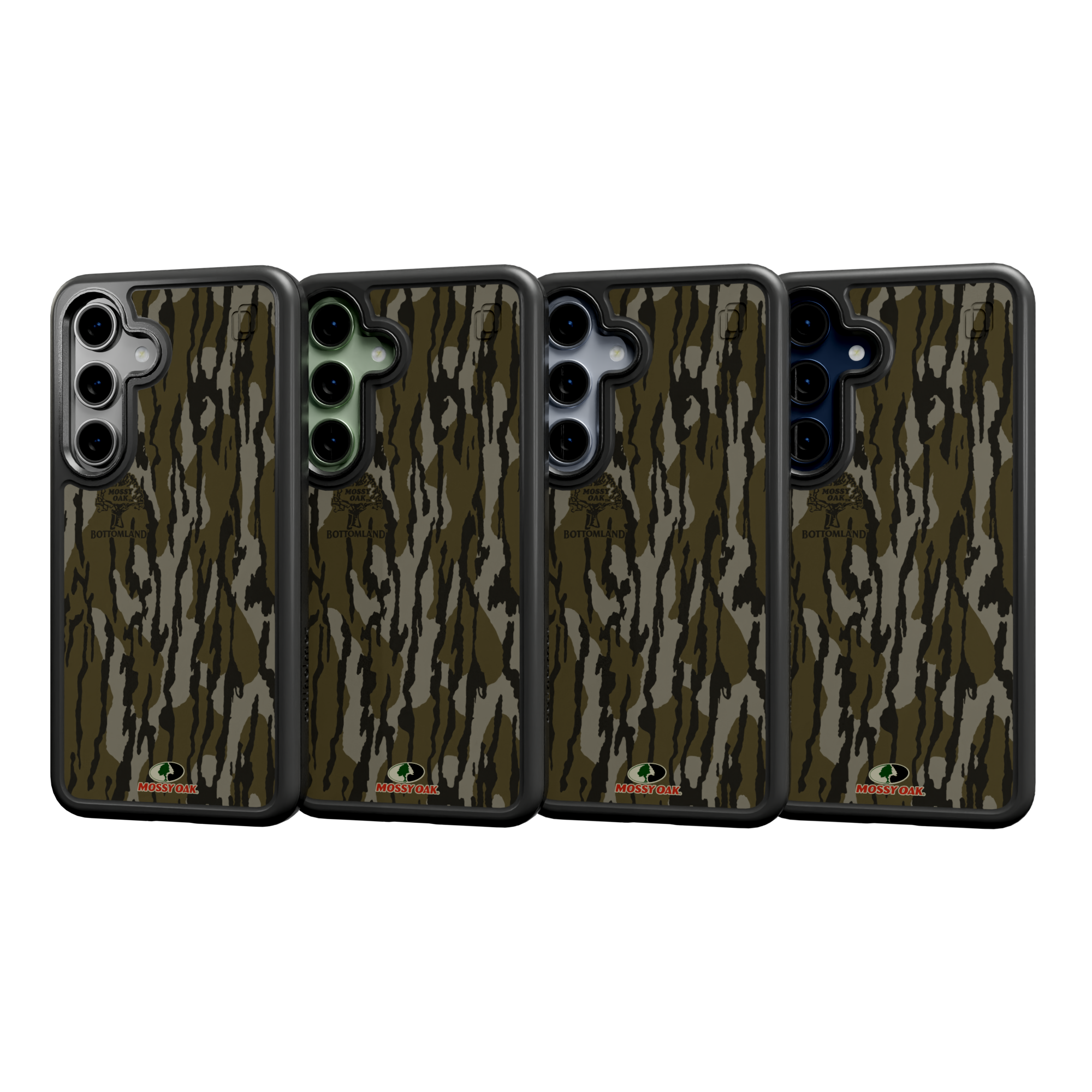 Shock-Absorbent Case for Samsung Galaxy S24+ | Mossy Oak Bottomland Camo