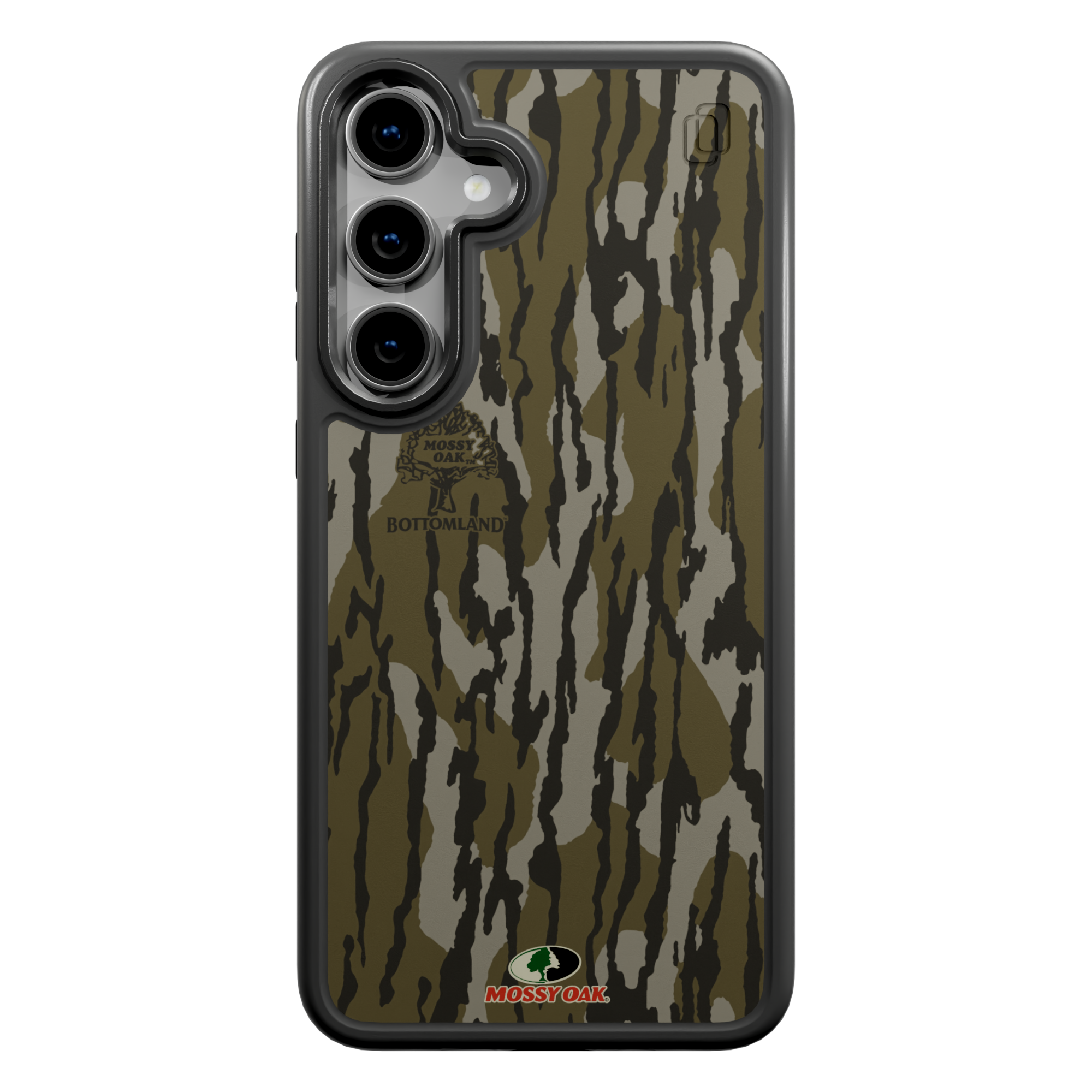 Shock-Absorbent Case for Samsung Galaxy S24 FE | Mossy Oak Bottomland Camo