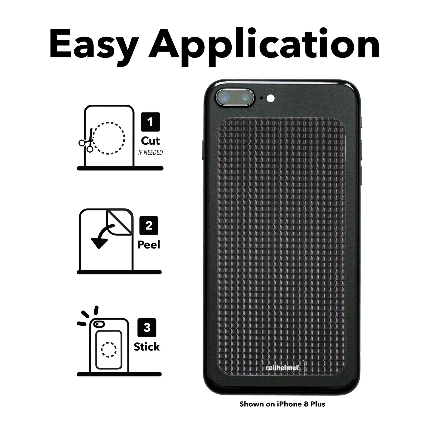 tackbacks Black Phone XL - - - cellhelmet
