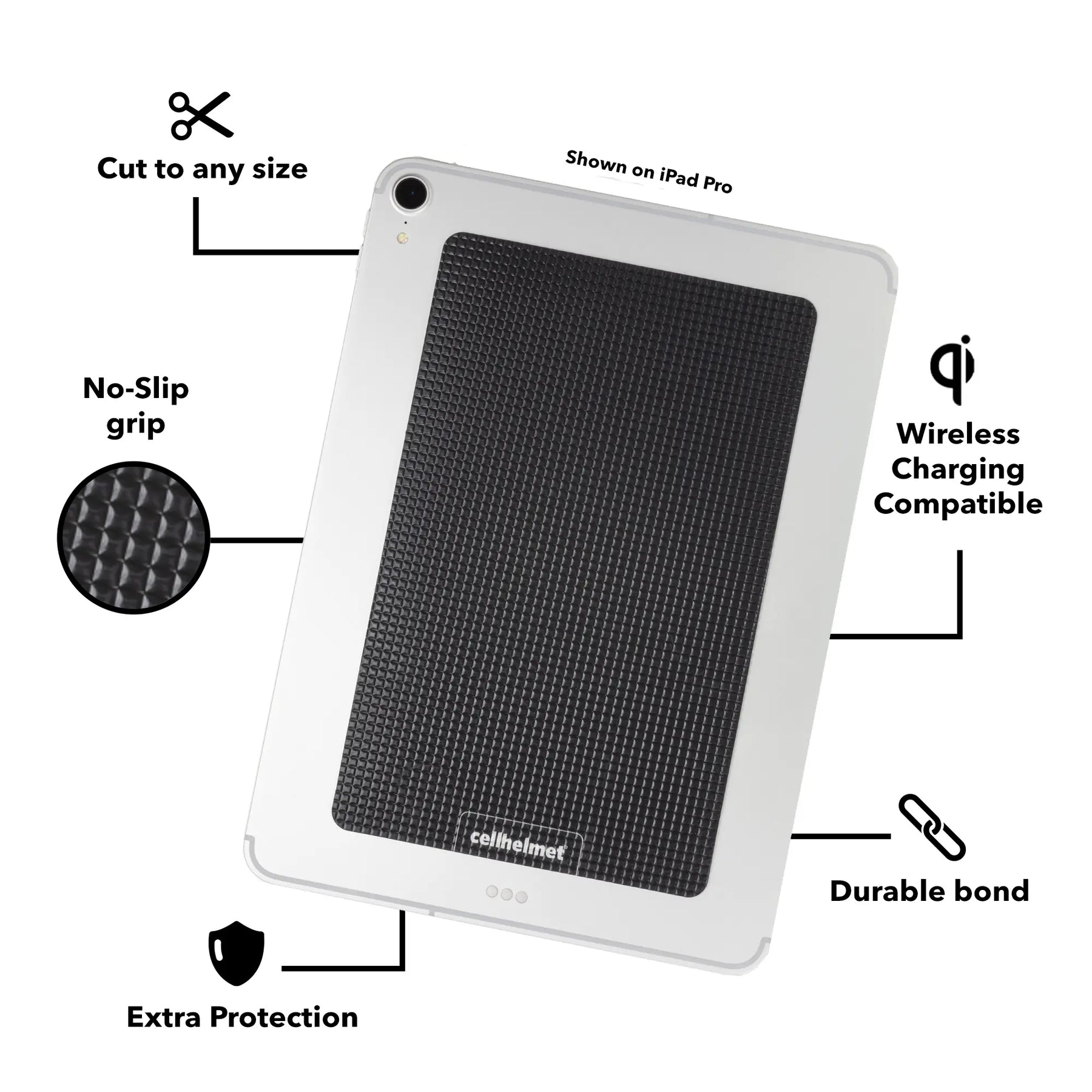 tackbacks Black Tablet - - - cellhelmet
