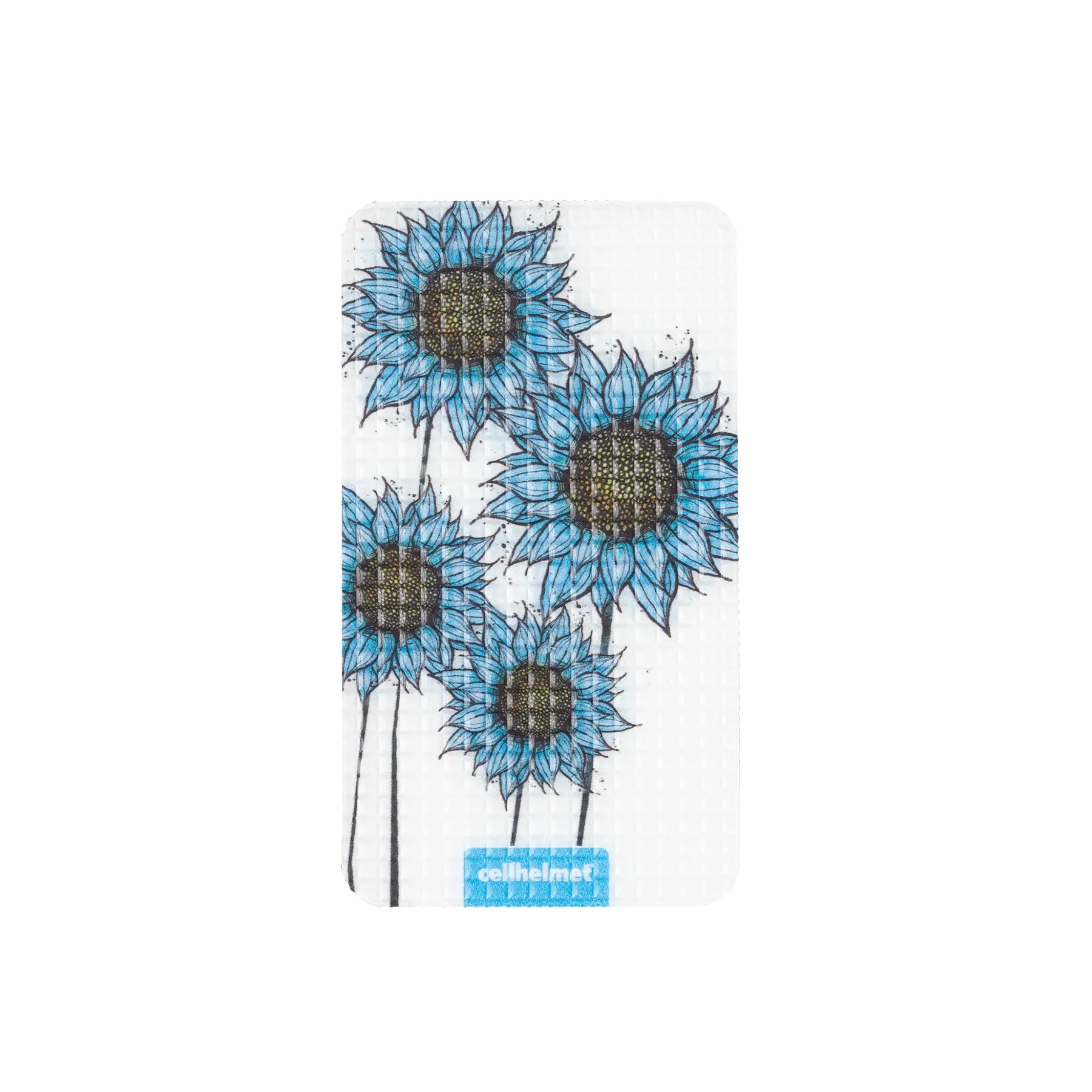 tackbacks Blue Sunflower Phone Standard - - - cellhelmet