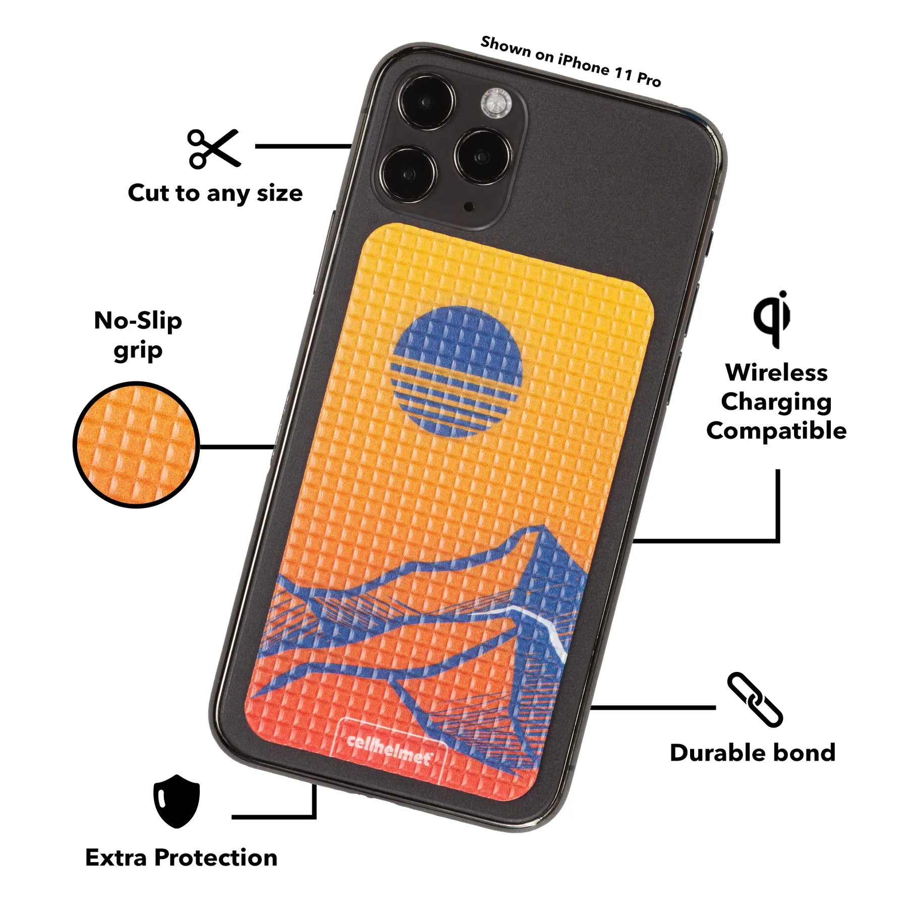tackbacks Feel the Adventure Phone Standard - - - cellhelmet