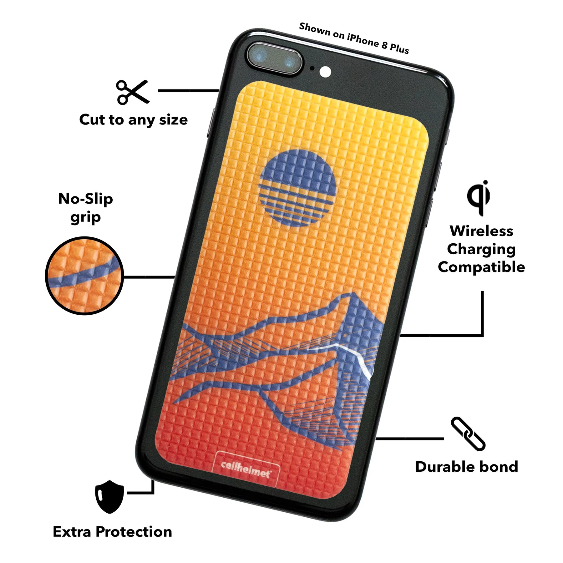 tackbacks Feel the Adventure Phone XL - - - cellhelmet