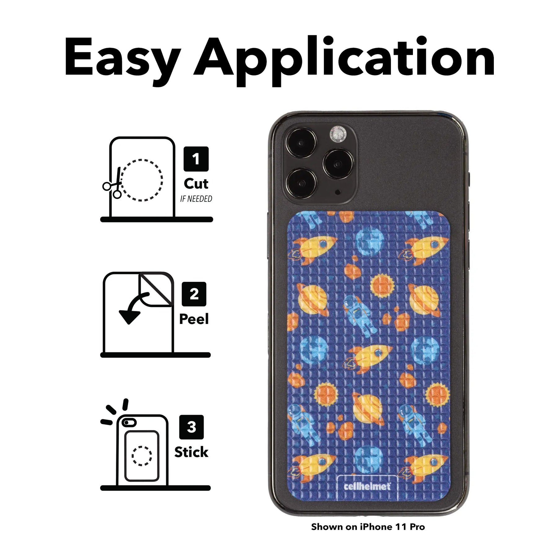 tackbacks Into Space Phone Standard - - - cellhelmet