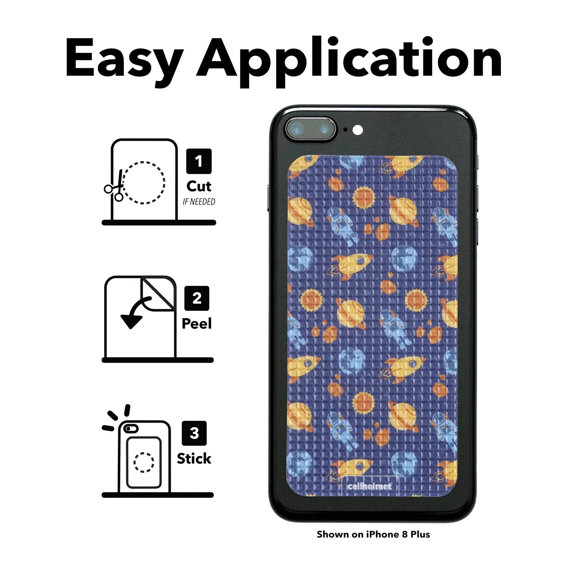 tackbacks Into Space Phone XL - - - cellhelmet