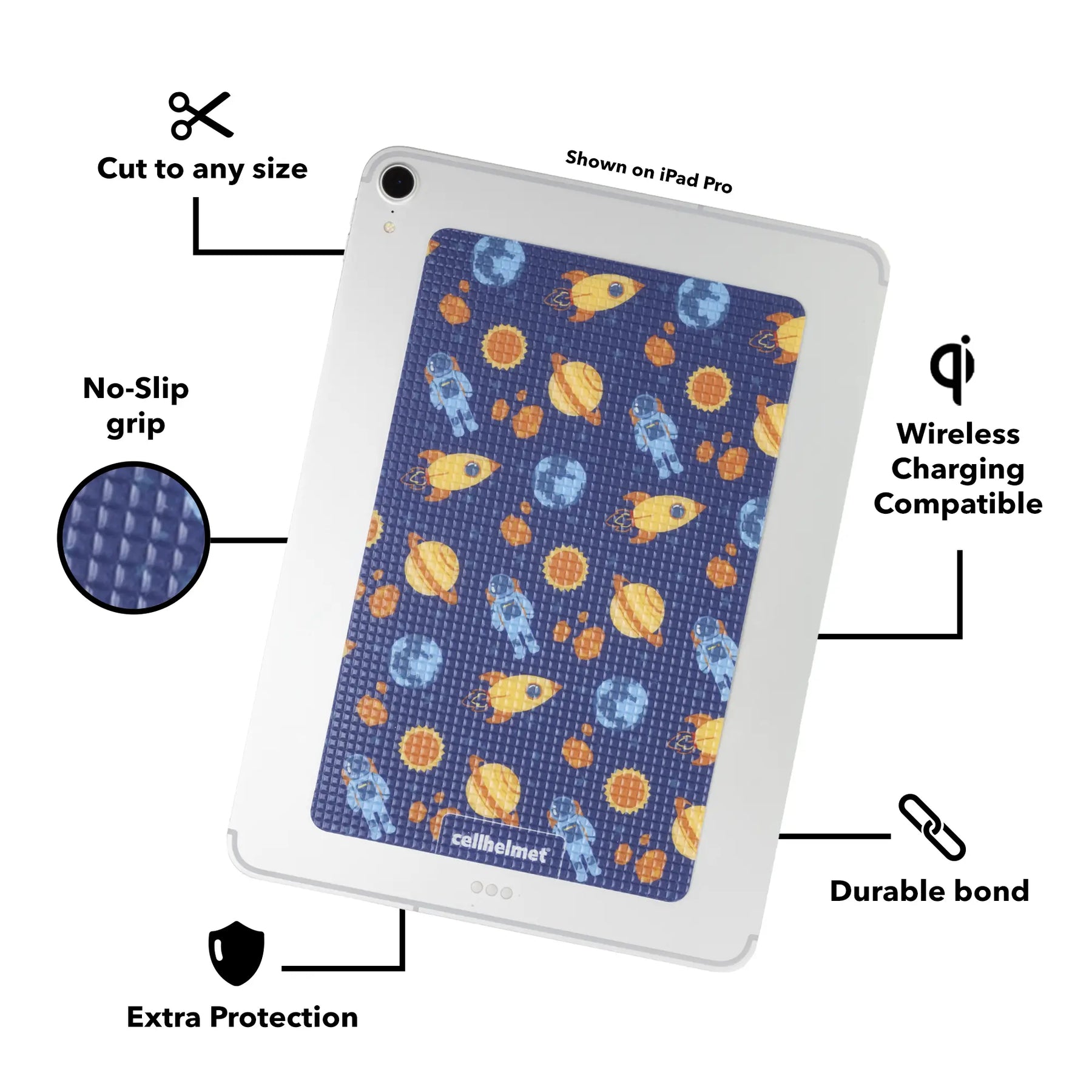 tackbacks Into Space Tablet - - - cellhelmet
