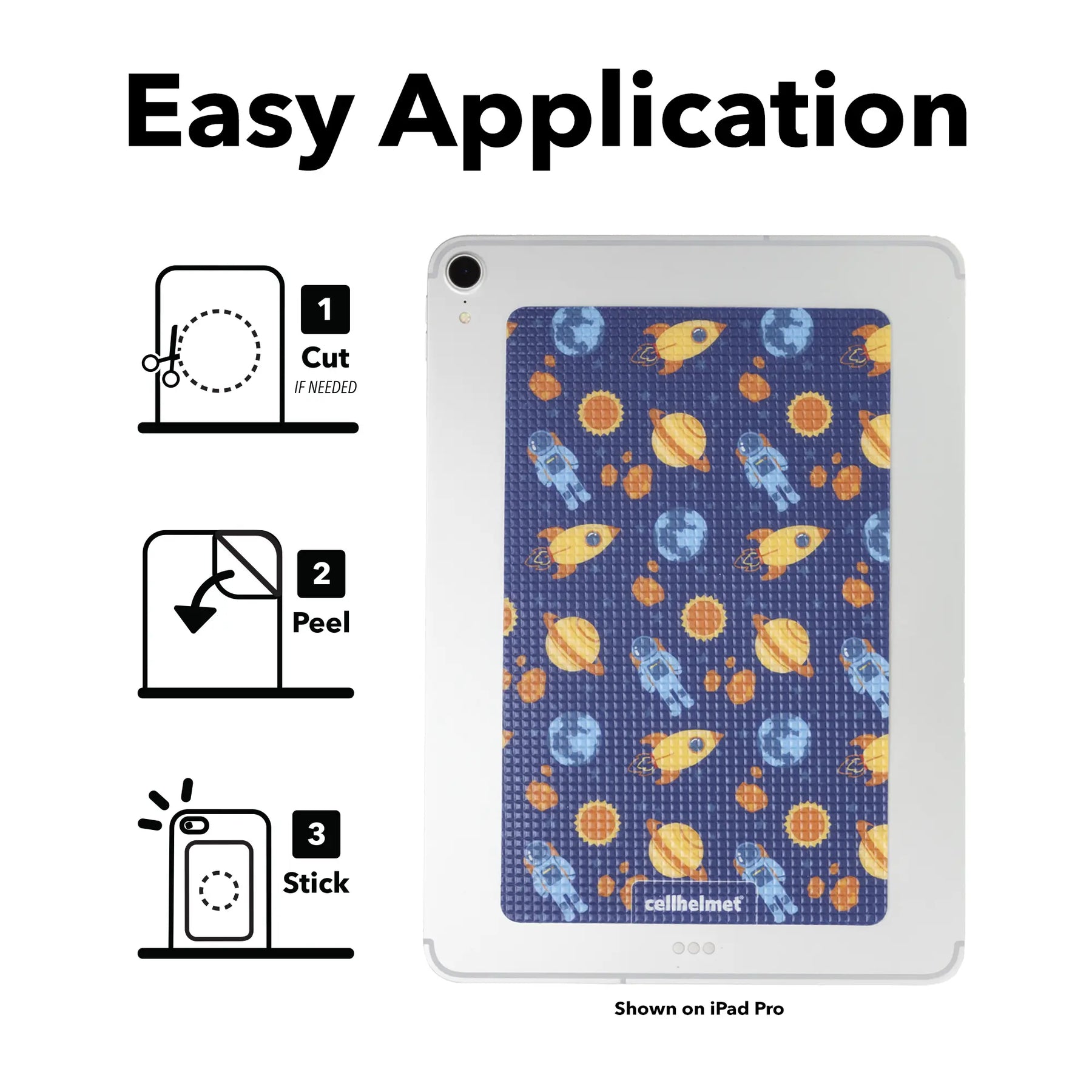 tackbacks Into Space Tablet - - - cellhelmet