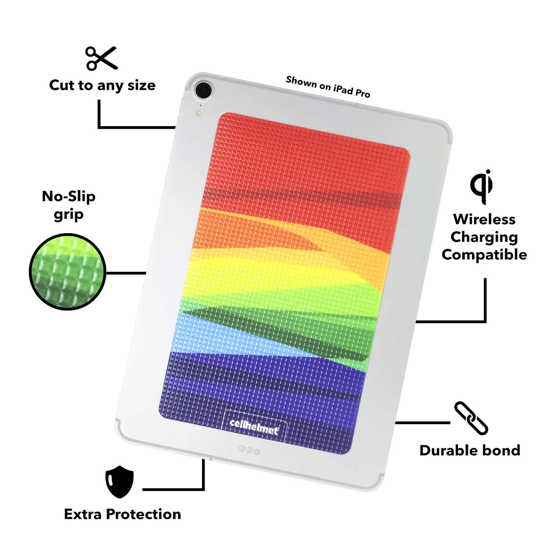 tackbacks Over the Rainbow Tablet - - - cellhelmet