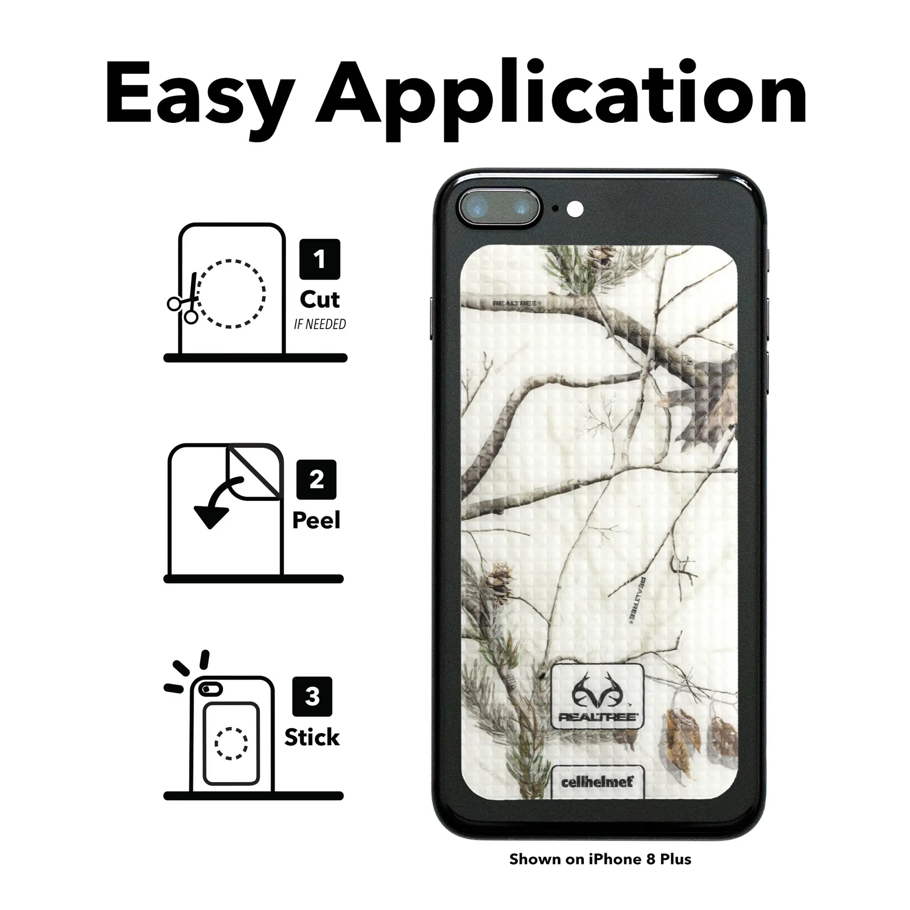 tackbacks Realtree AP Snow Phone XL - - - cellhelmet