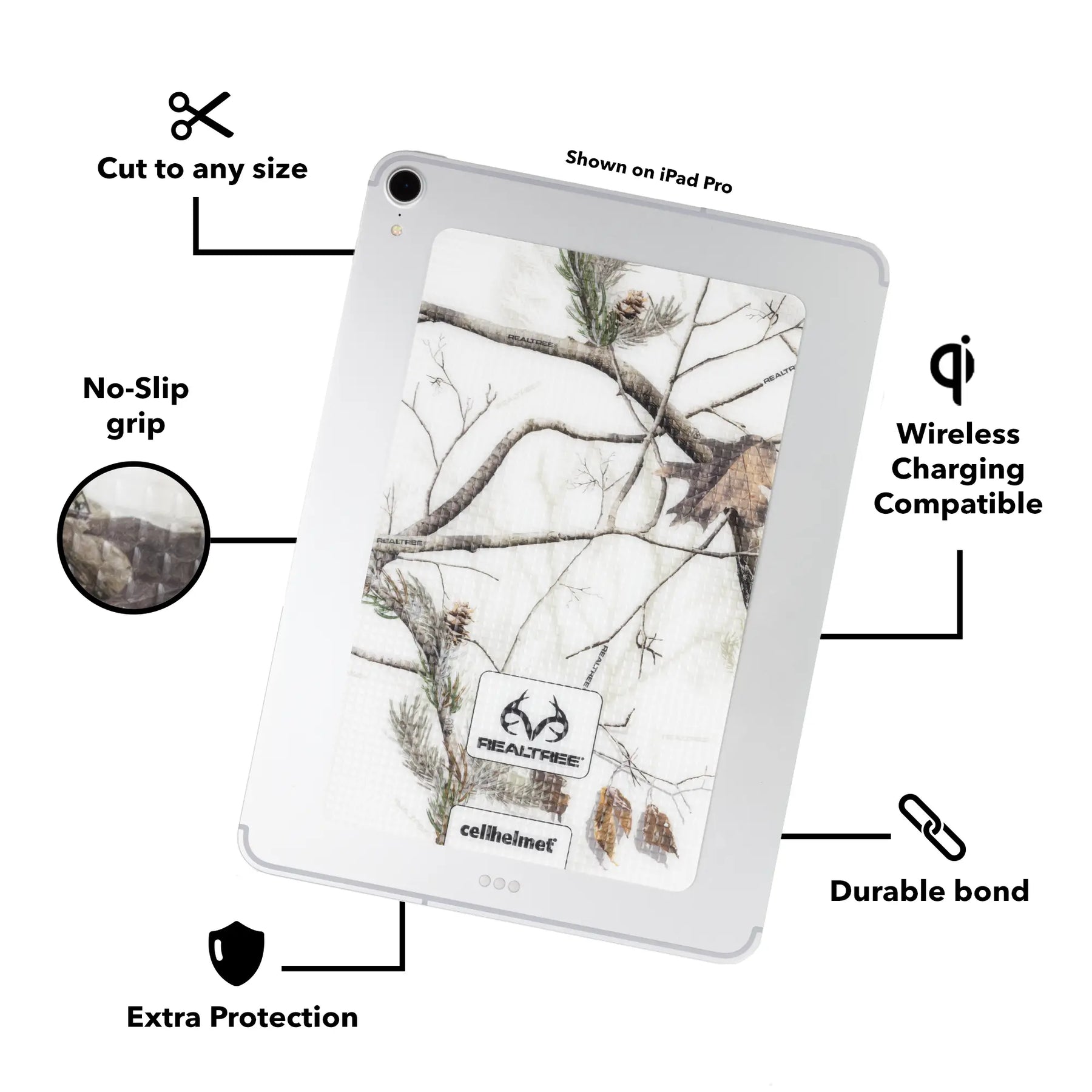 tackbacks Realtree AP Snow Tablet - - - cellhelmet