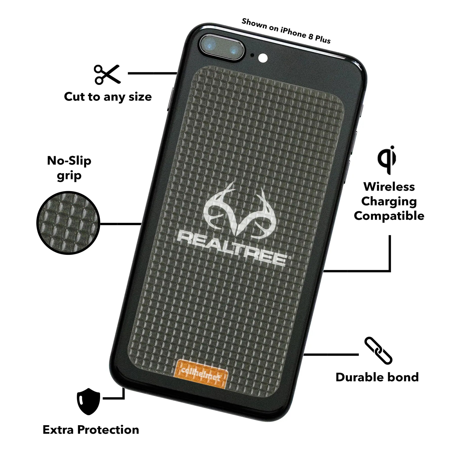tackbacks Realtree Logo Phone XL - - - cellhelmet