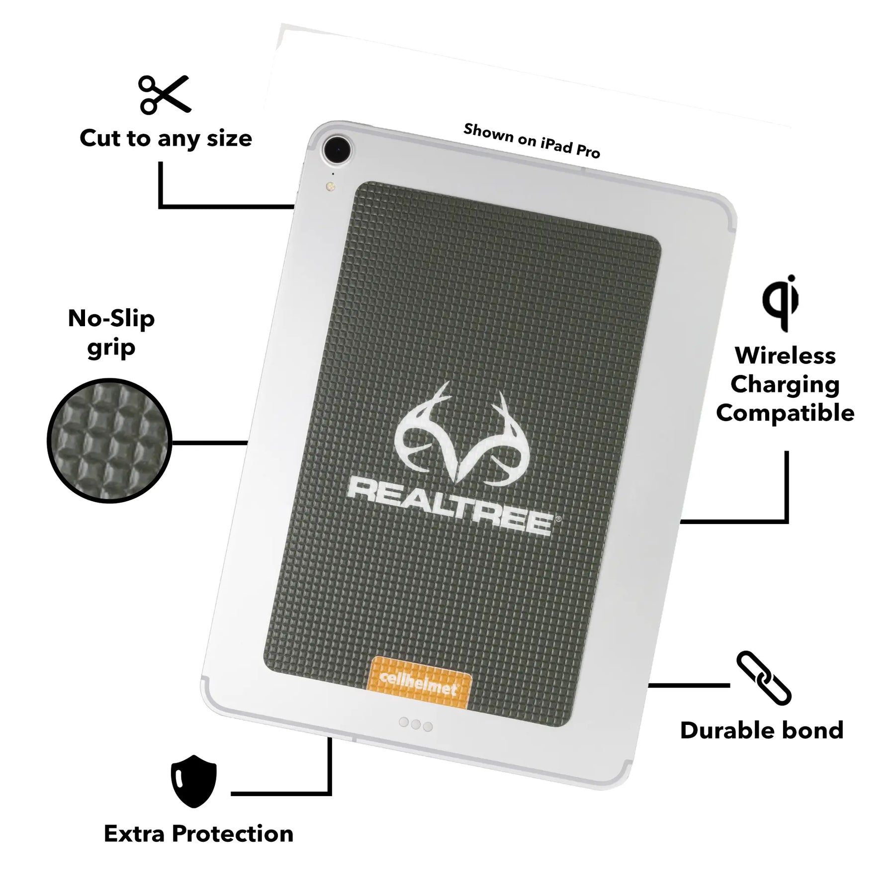 tackbacks Realtree Logo Tablet - - - cellhelmet