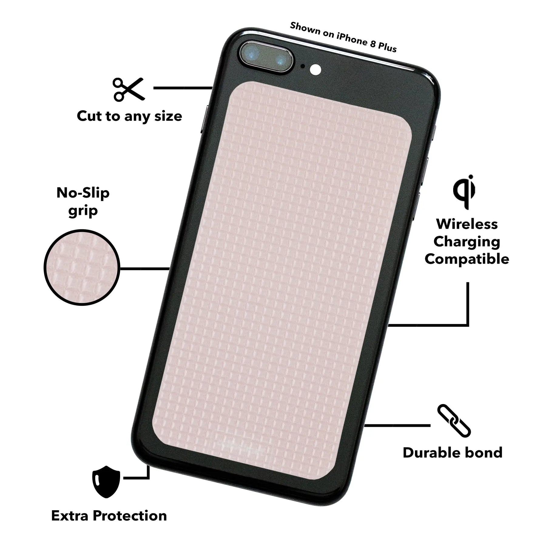 tackbacks Rose Gold Phone XL - - - cellhelmet