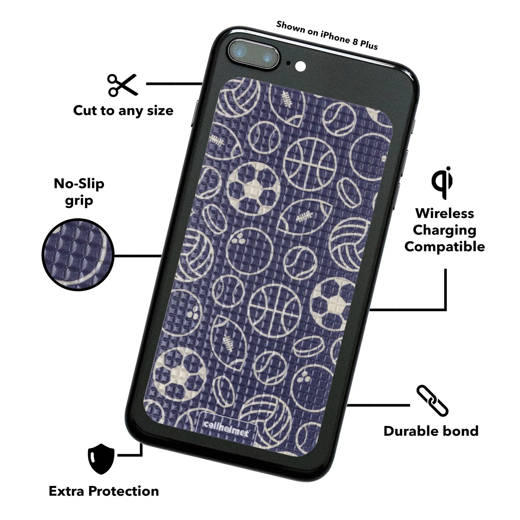 tackbacks Sports Phone XL - - - cellhelmet