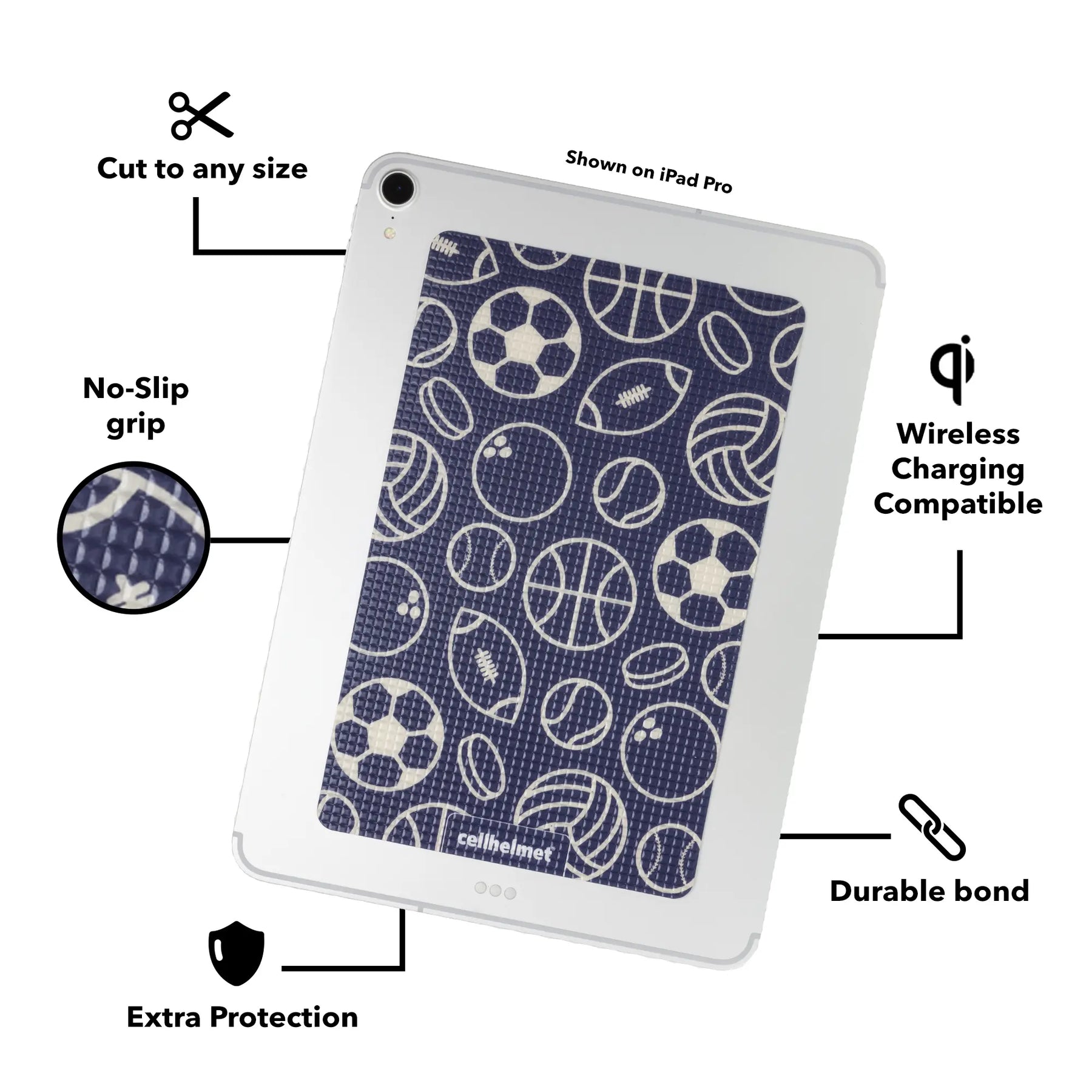 tackbacks Sports Tablet - - - cellhelmet