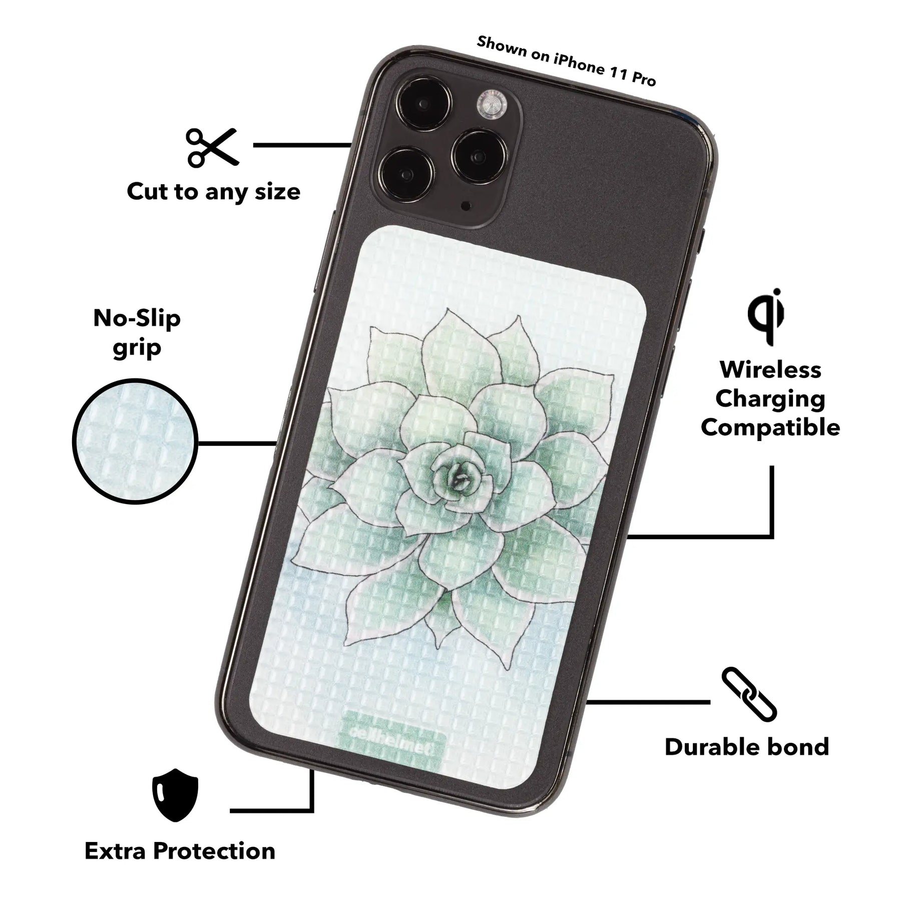 tackbacks Succulent Phone Standard - - - cellhelmet