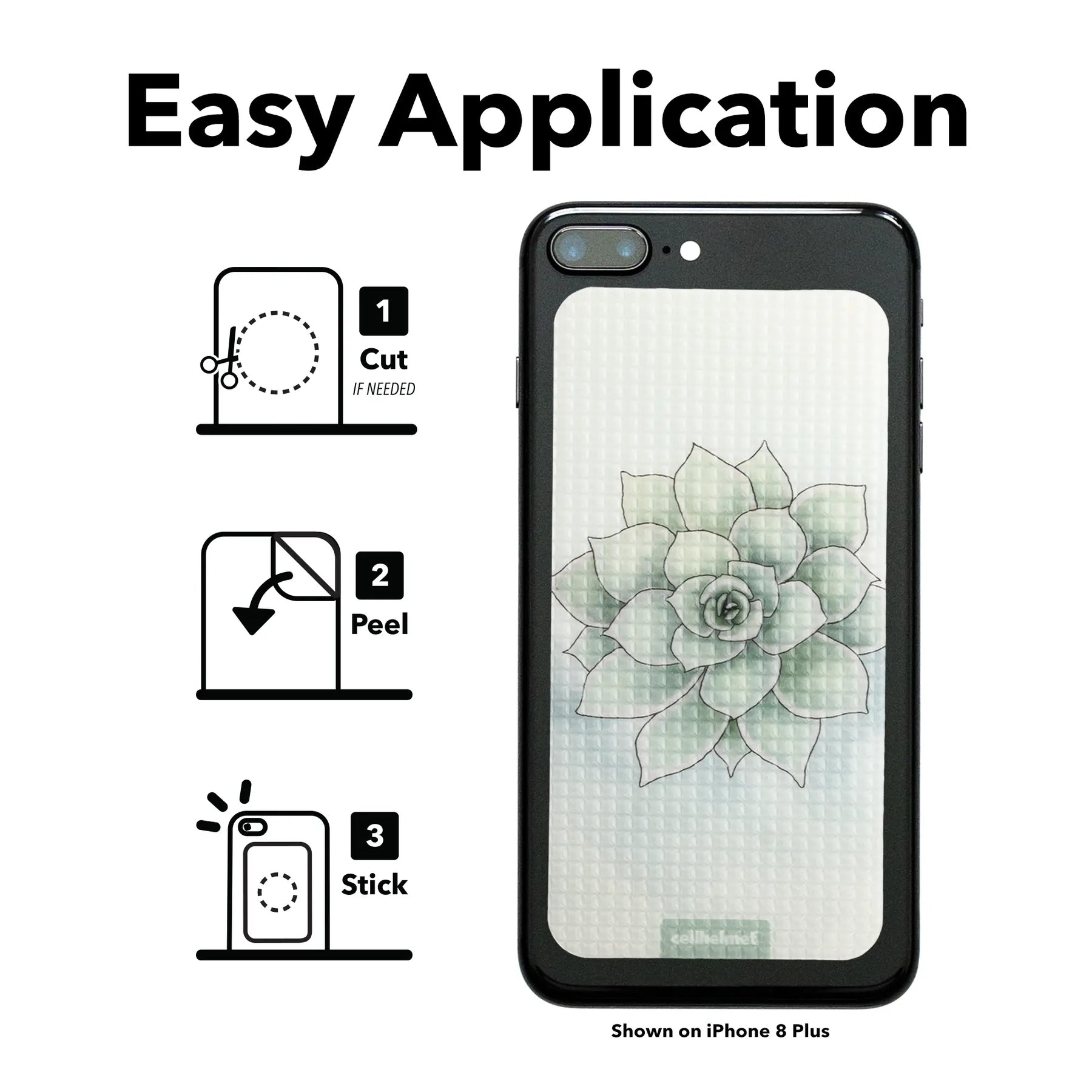 tackbacks Succulent Phone XL - - - cellhelmet