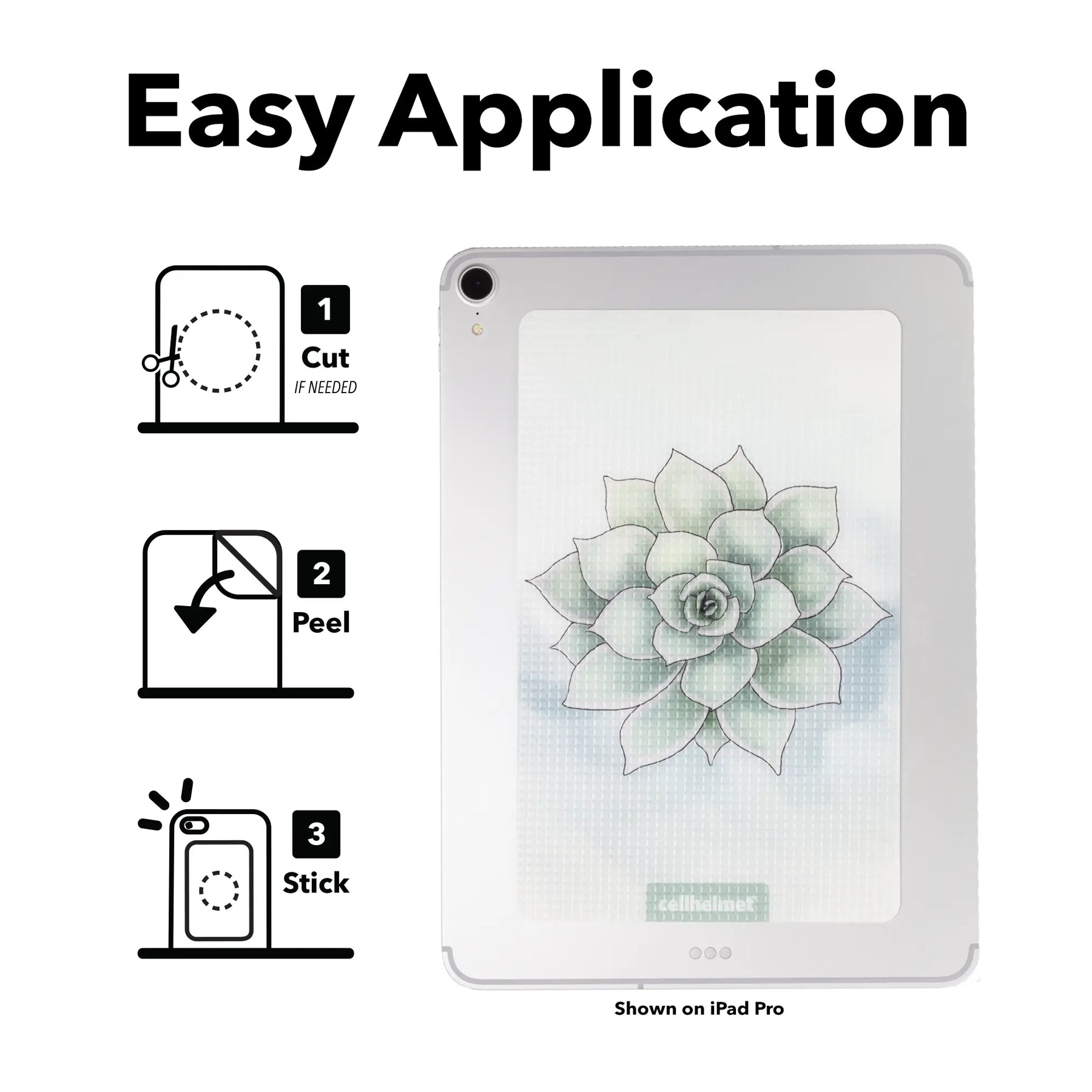 tackbacks Succulent Tablet - - - cellhelmet
