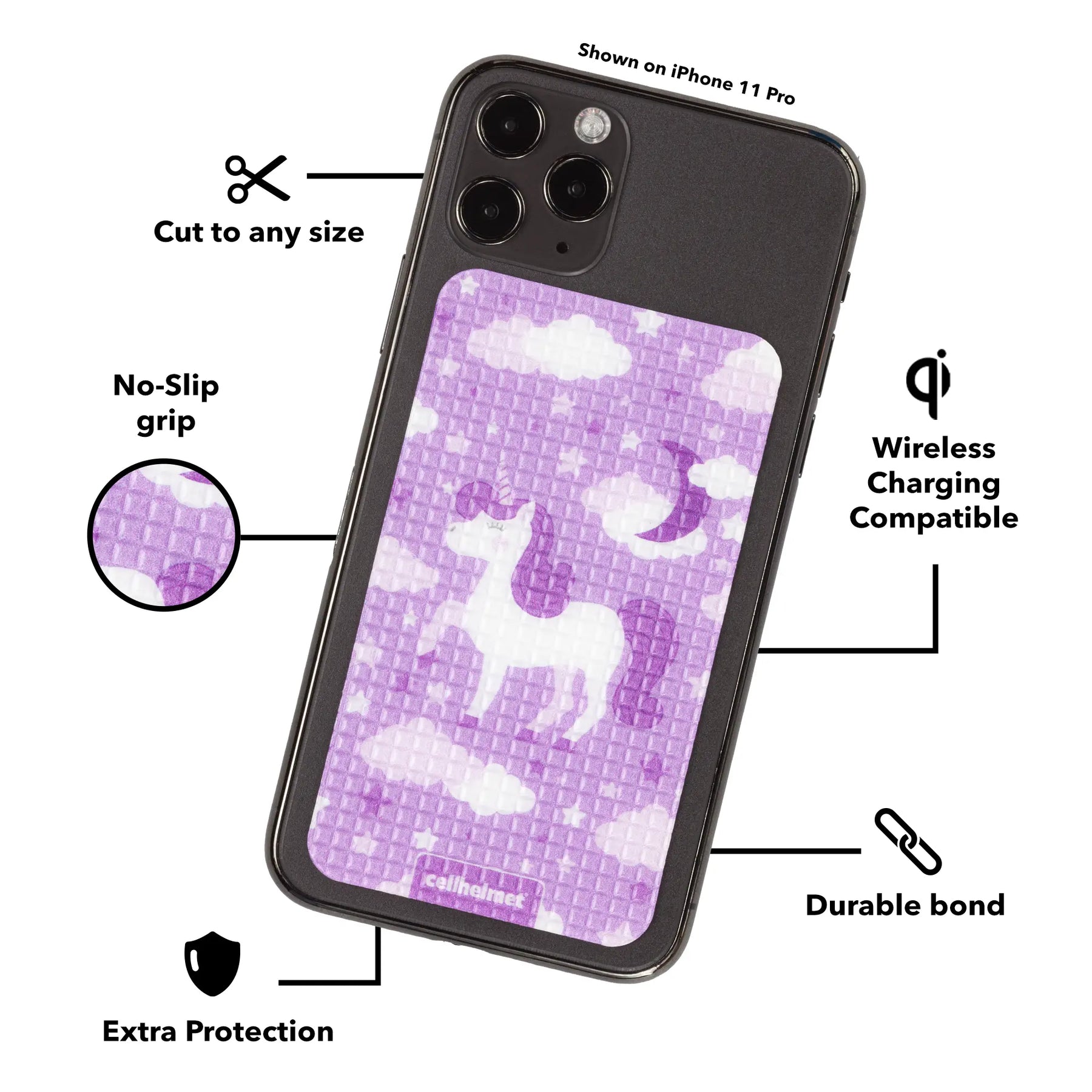 tackbacks Unicorn 2 Phone Standard - - - cellhelmet