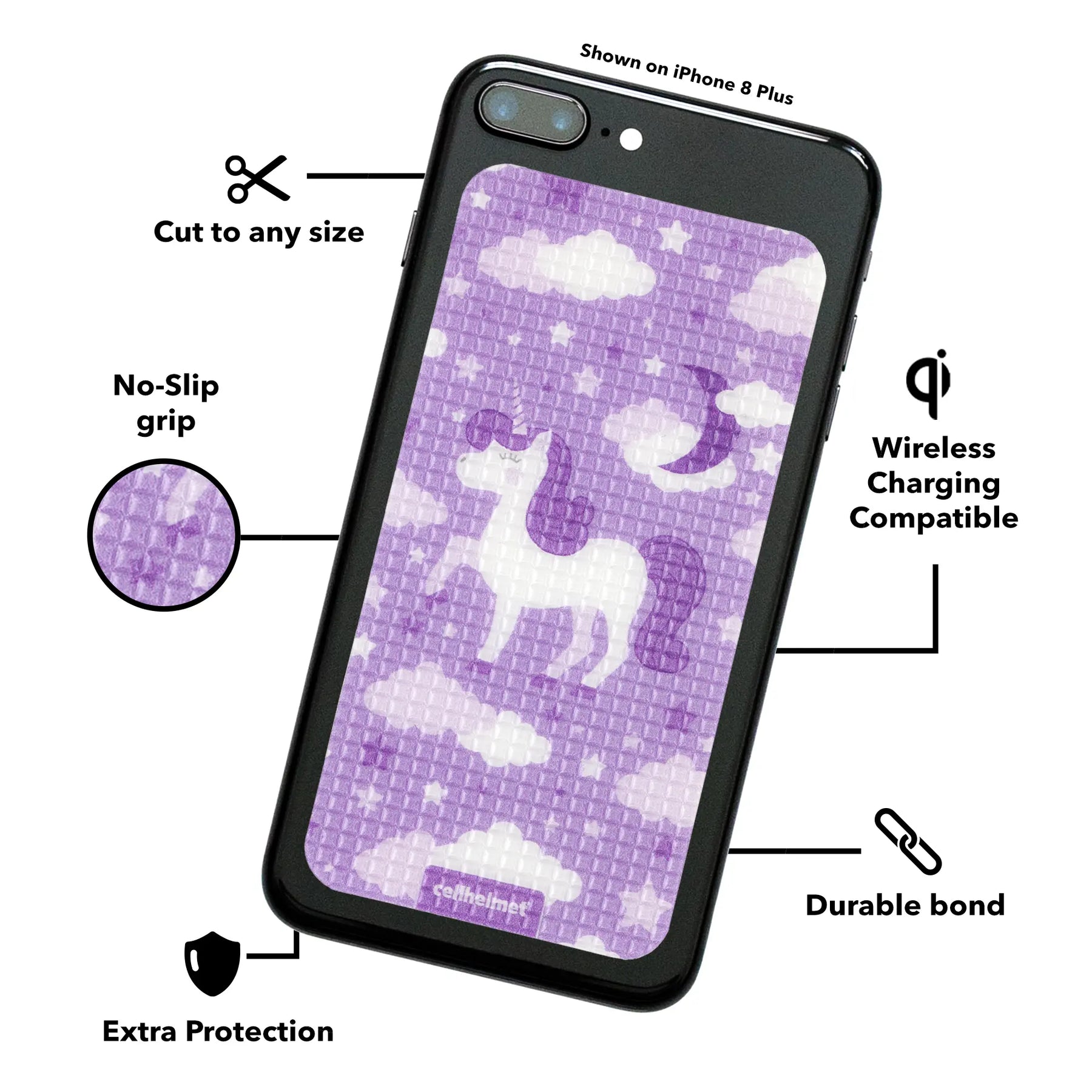 tackbacks Unicorn 2 Phone XL - - - cellhelmet