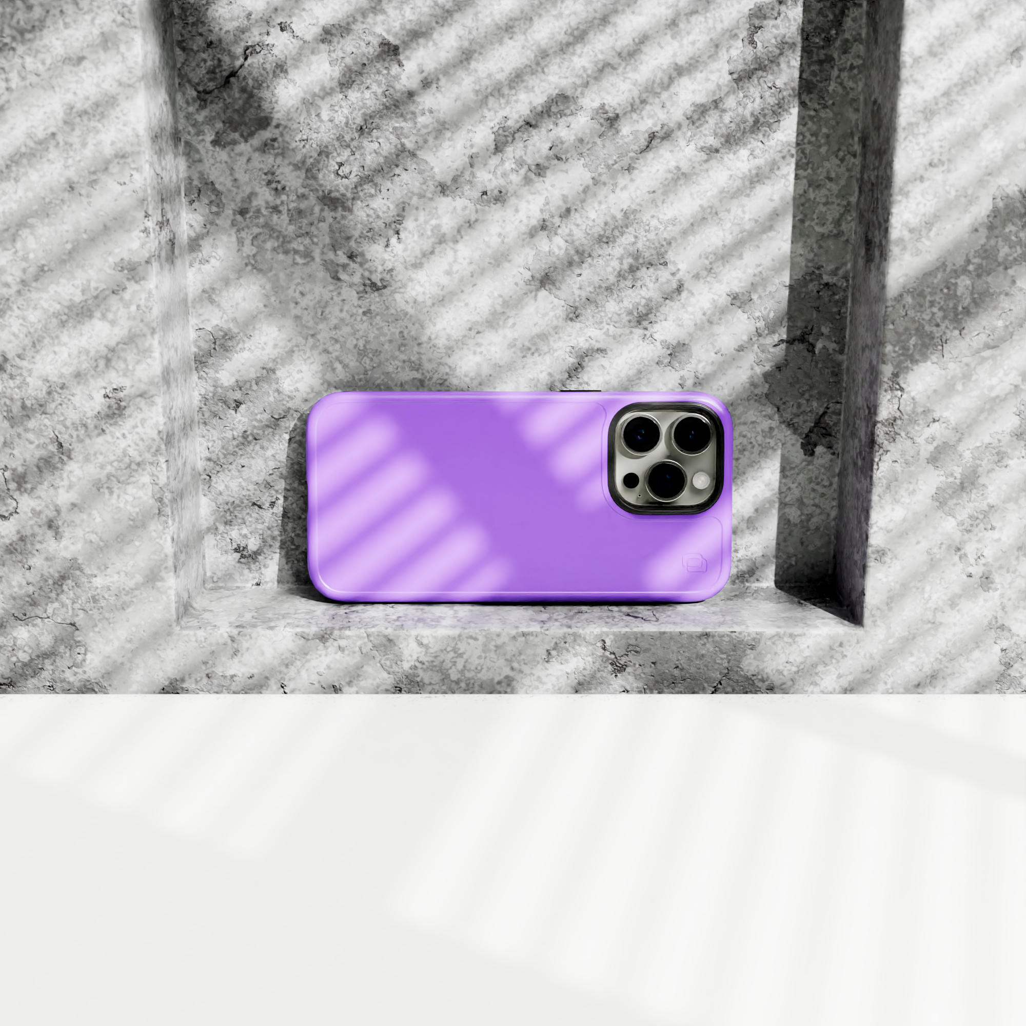 Shock-Absorbent Magsafe® Case for Apple iPhone 15 Pro Max | Midnight Lilac | Fortitude Series