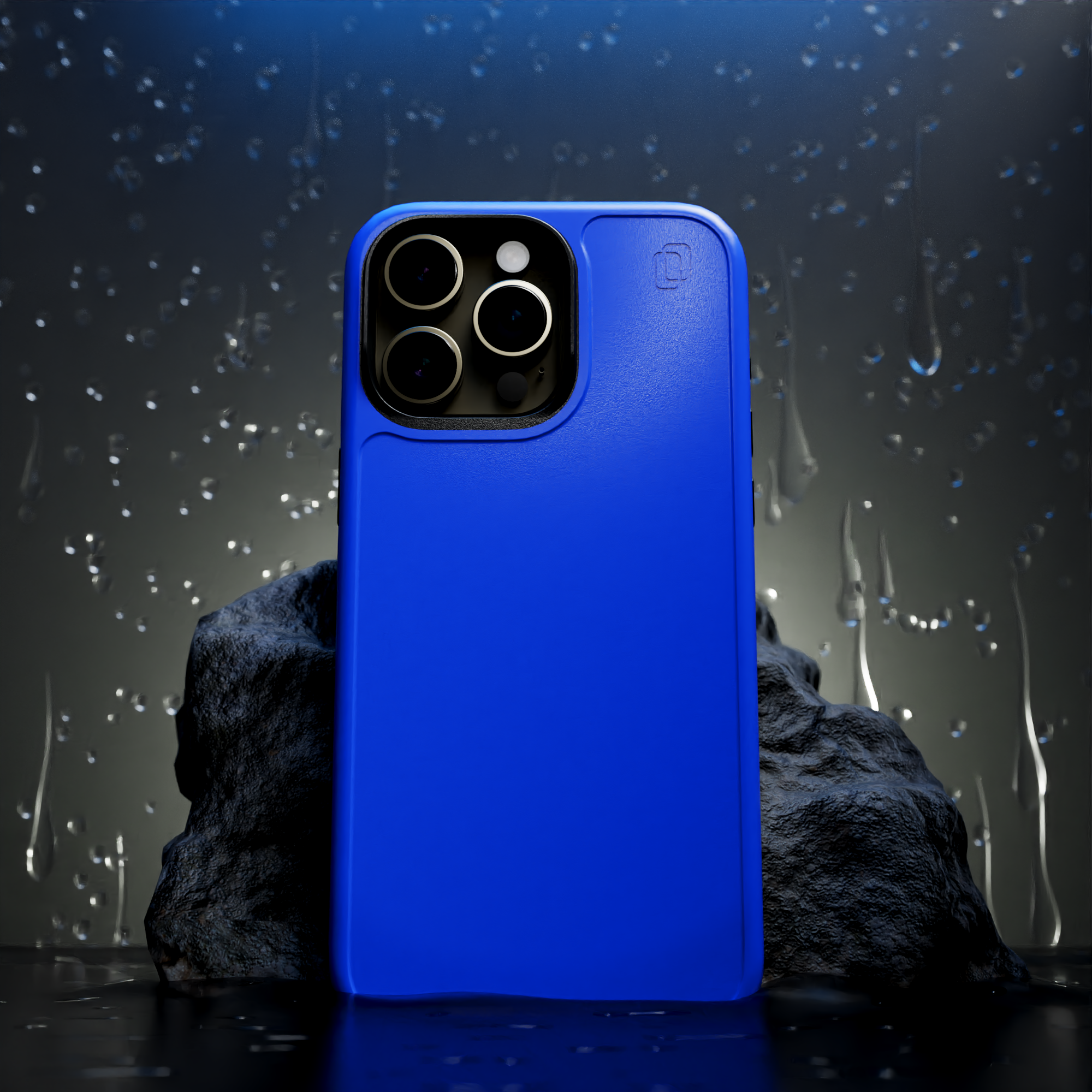 Shock-Absorbent Magsafe® Case for Apple iPhone 15 Pro | Bermuda Blue | Fortitude Series