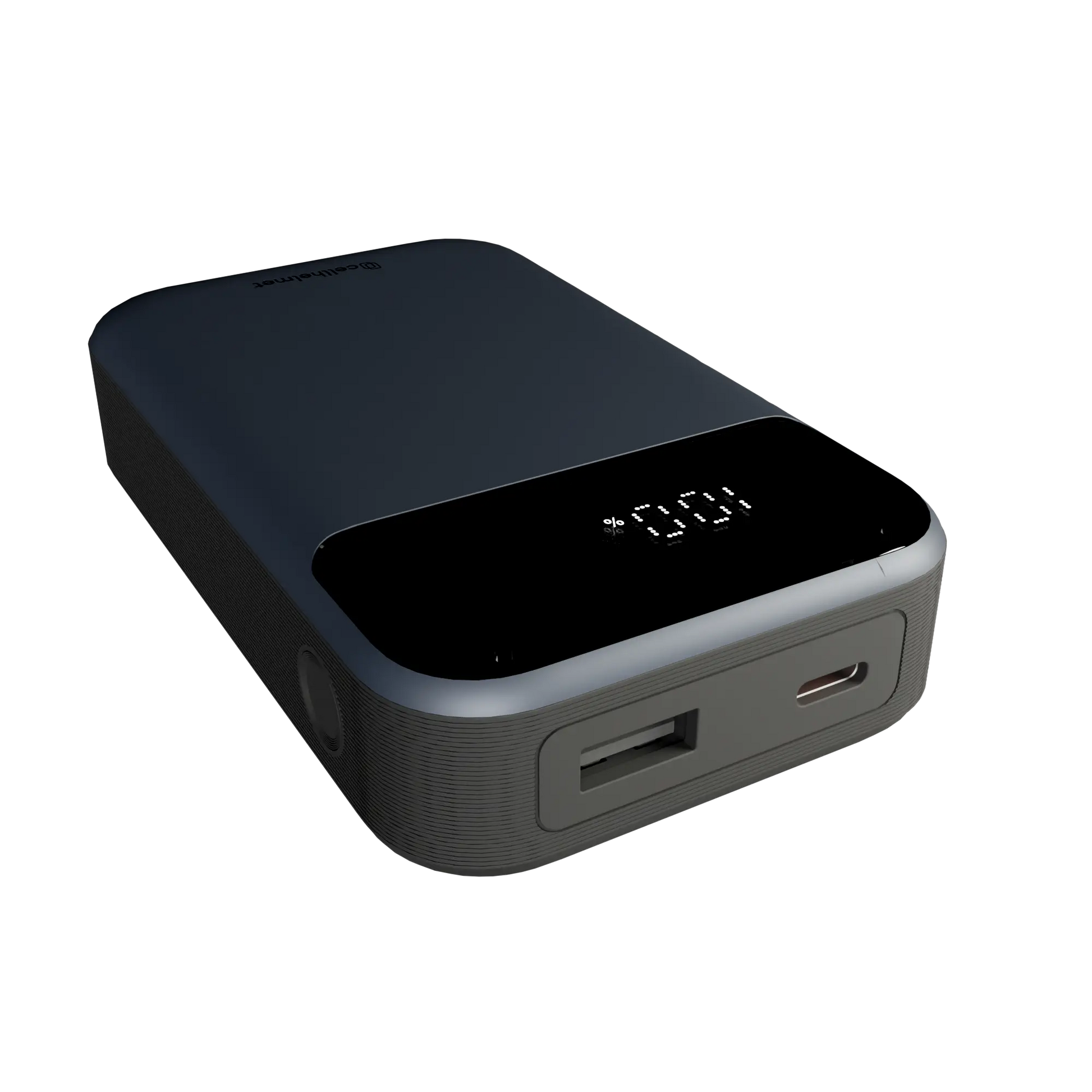 10K mAh Power Bank, 33W, 2 Ports (1 A, 1 C) & Charging Cable cellhelmet cellhelmet