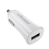 2.4A Car Charger - Single Port - White - Charger -  - cellhelmet