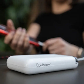  20K mAh Power Bank - Two type A ports and One type C. 20W PD & 18W QC cellhelmet cellhelmet