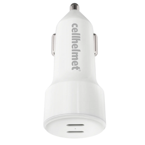 20W PD Dual Car Port Type C (Total 40W output) - Charger -  - cellhelmet