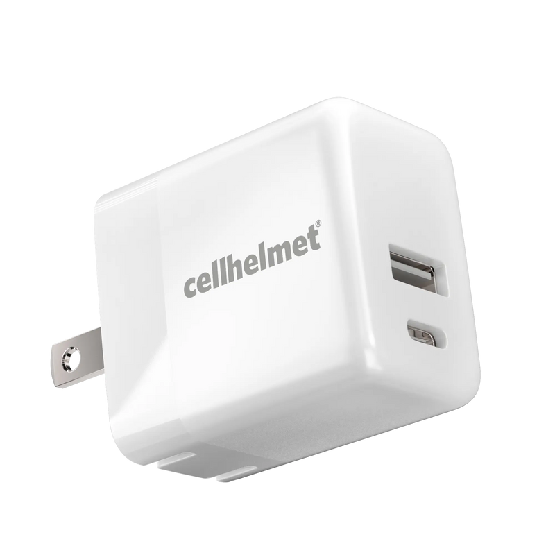 20W PD Dual Wall Block Type A / Type C - Charger -  - cellhelmet