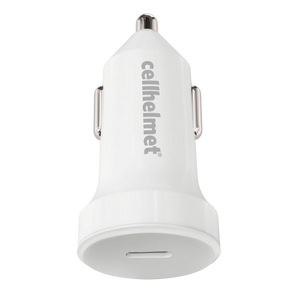 25W PD Car Plug + 3' Round Type C to C Cable - Charger -  - cellhelmet