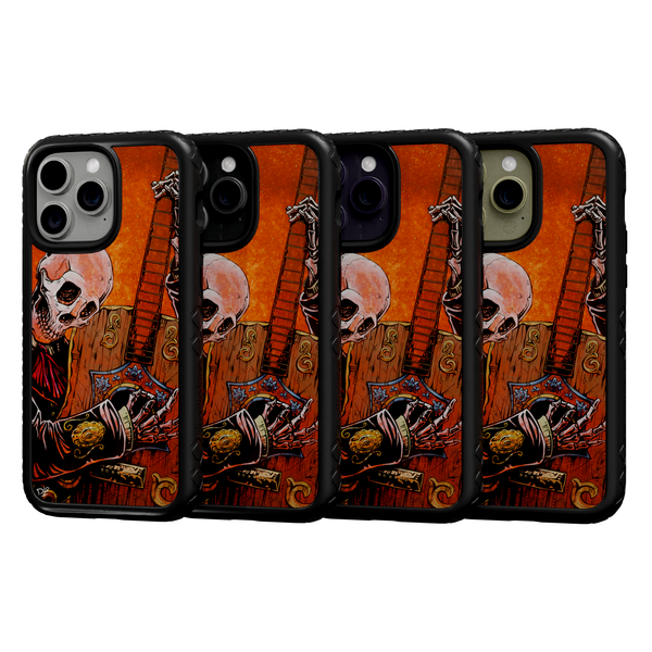 El Guitarrista by David Lozeau | iPhone 14 Series | Shock-Absorbent Ma