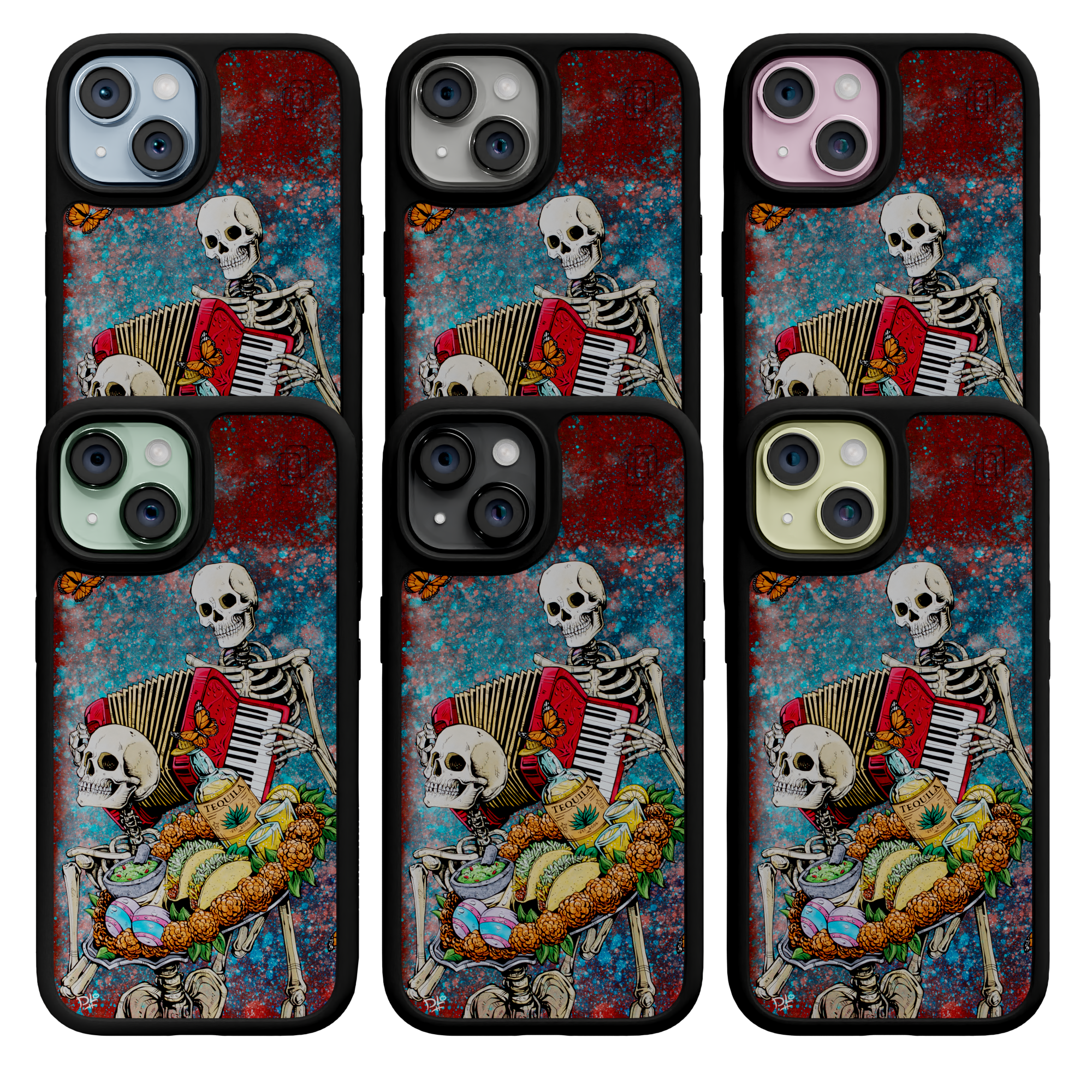 Bounty of Life by David Lozeau | iPhone 15 Series | Shock-Absorbent MagSafe® Case iPhone 15 Pro Max / Onyx Black