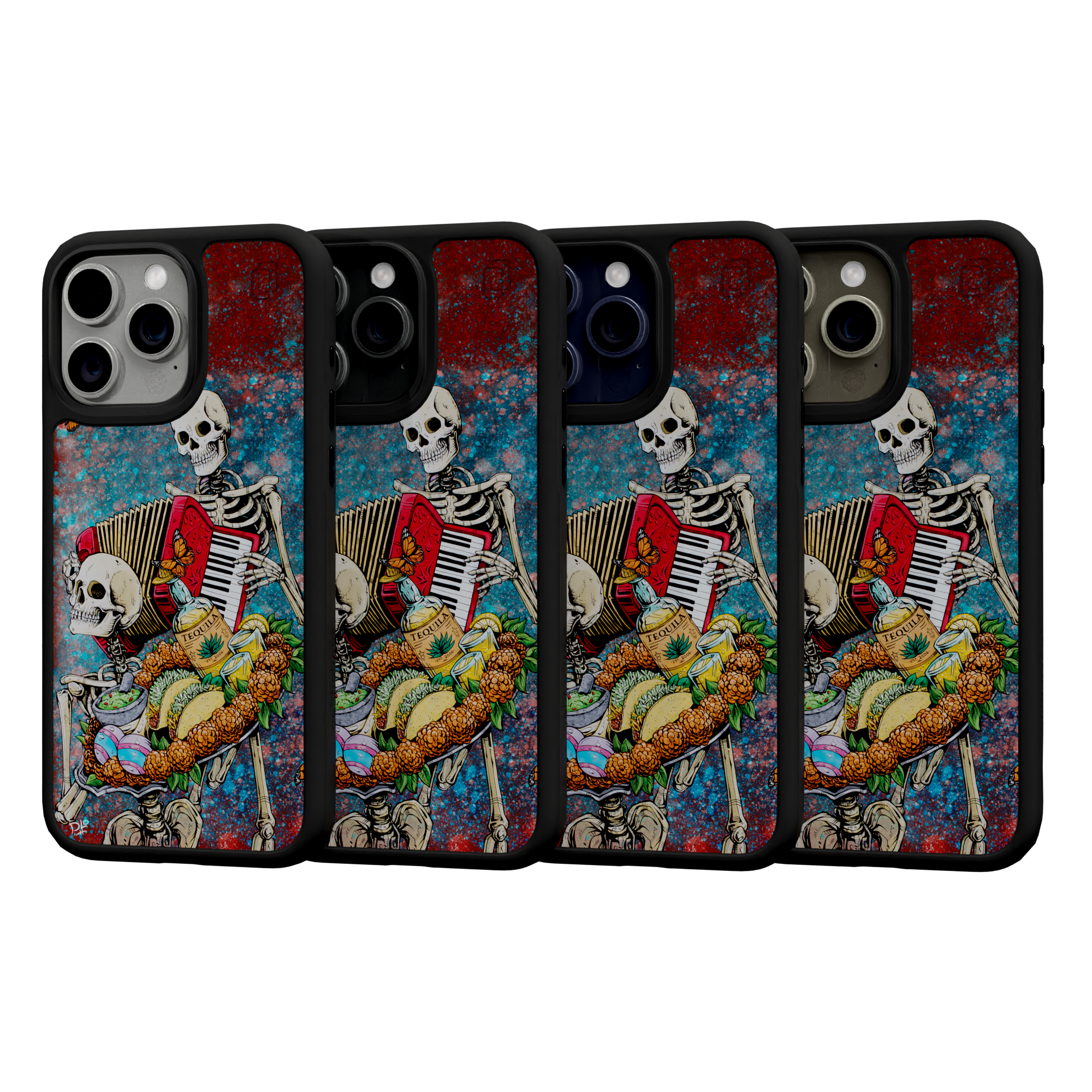 Bounty of Life by David Lozeau | iPhone 15 Series | Shock-Absorbent MagSafe® Case iPhone 15 Pro Max / Onyx Black