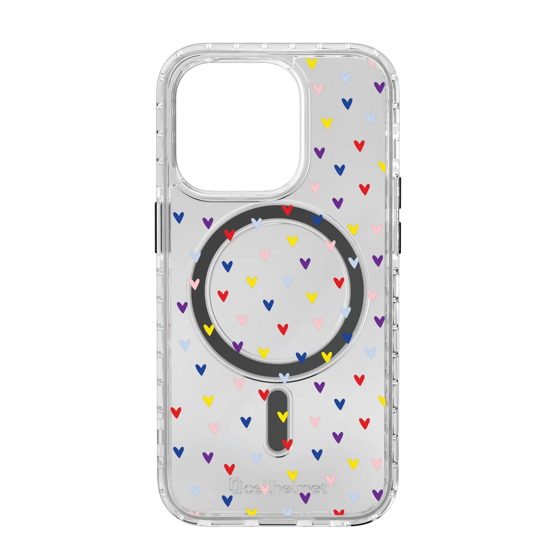 Apple-iPhone-14-Pro-Crystal-Clear Adoring Amore | Protective MagSafe Case | Heart Series for Apple iPhone 14 Series cellhelmet cellhelmet