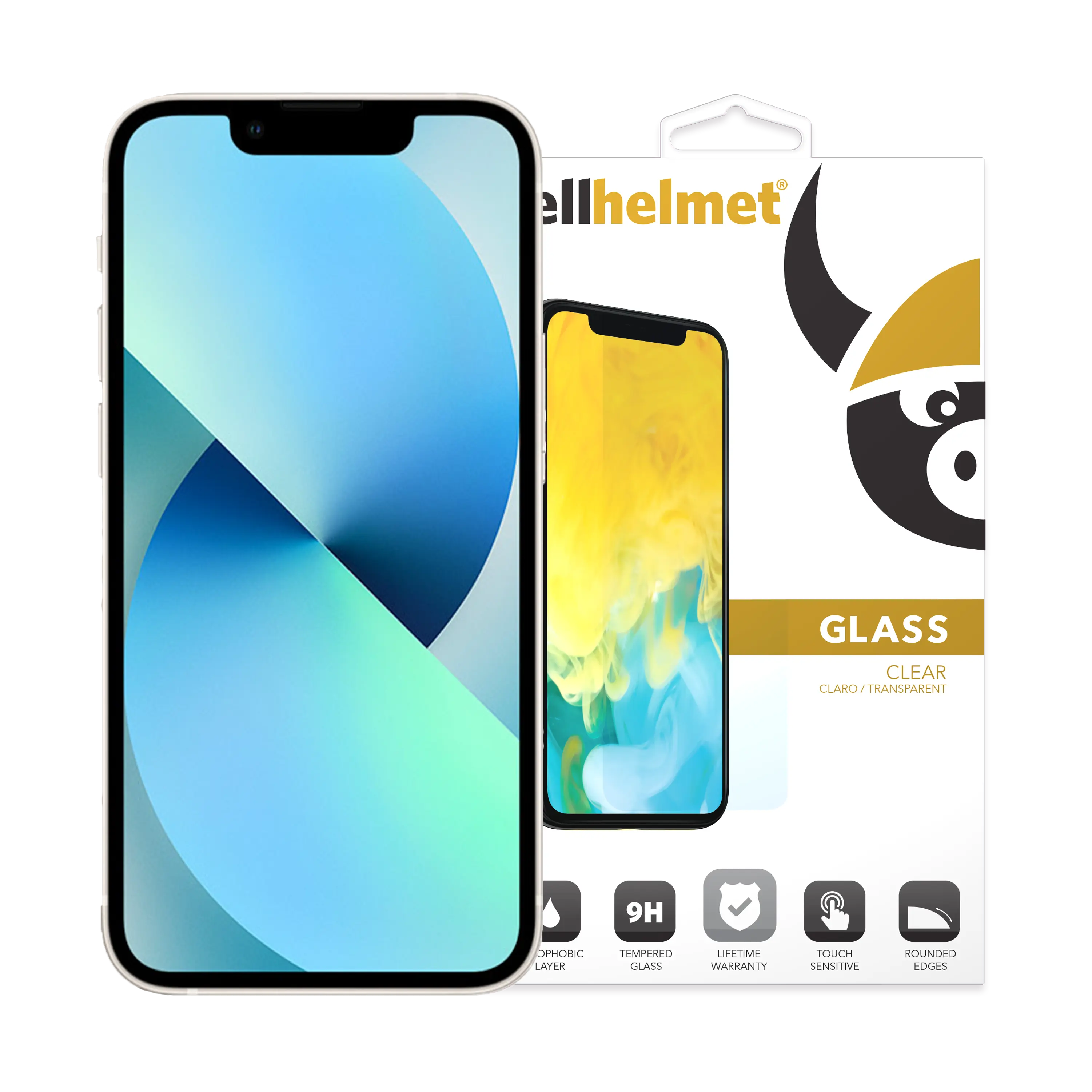 cellhelmet Tempered Glass for iPhone 13 Pro