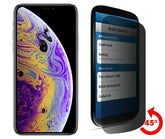 cellhelmet privacy tempered glass for iphone xs x
