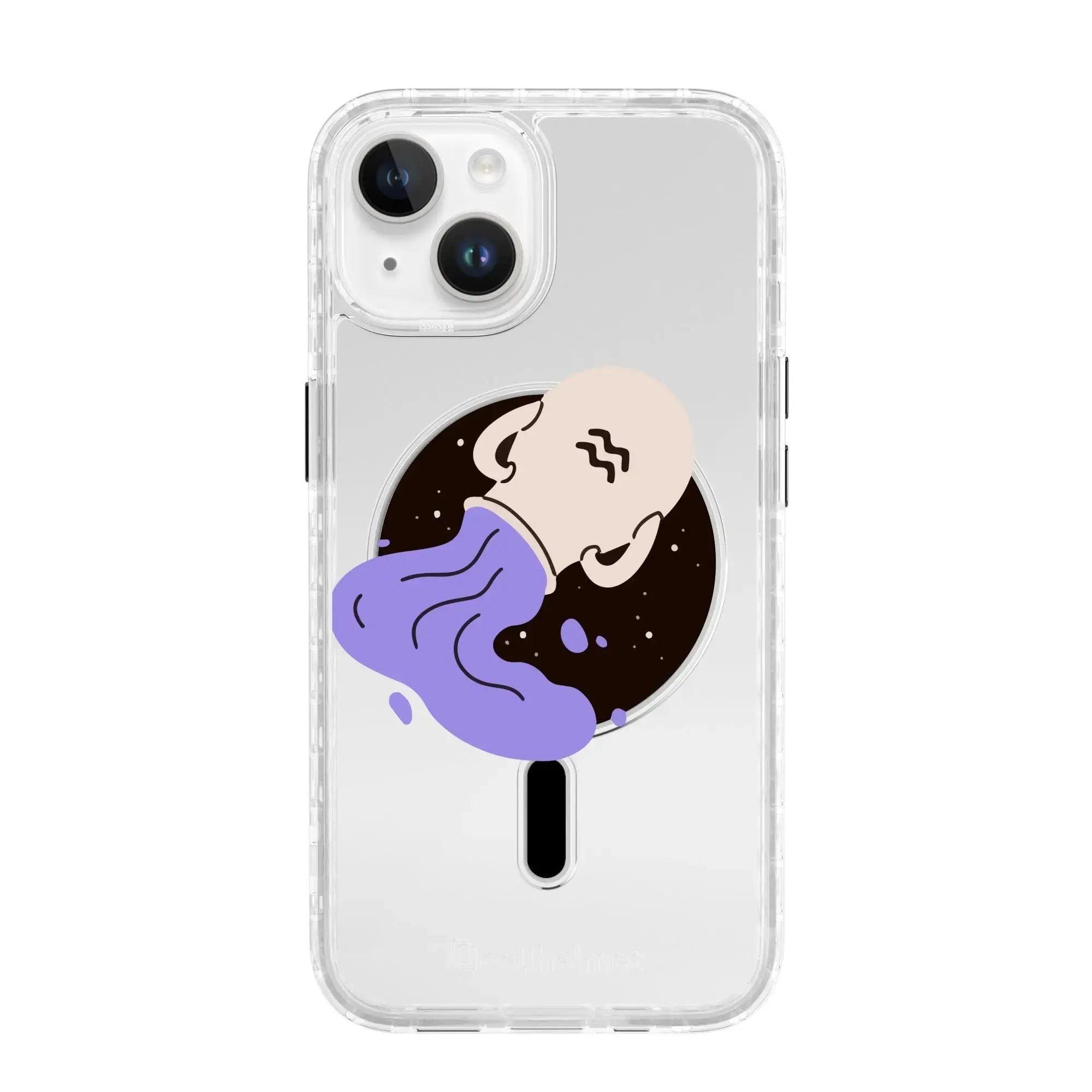 Aquarius | Zodiac | Custom MagSafe Case Design for Apple iPhone 14 Series
