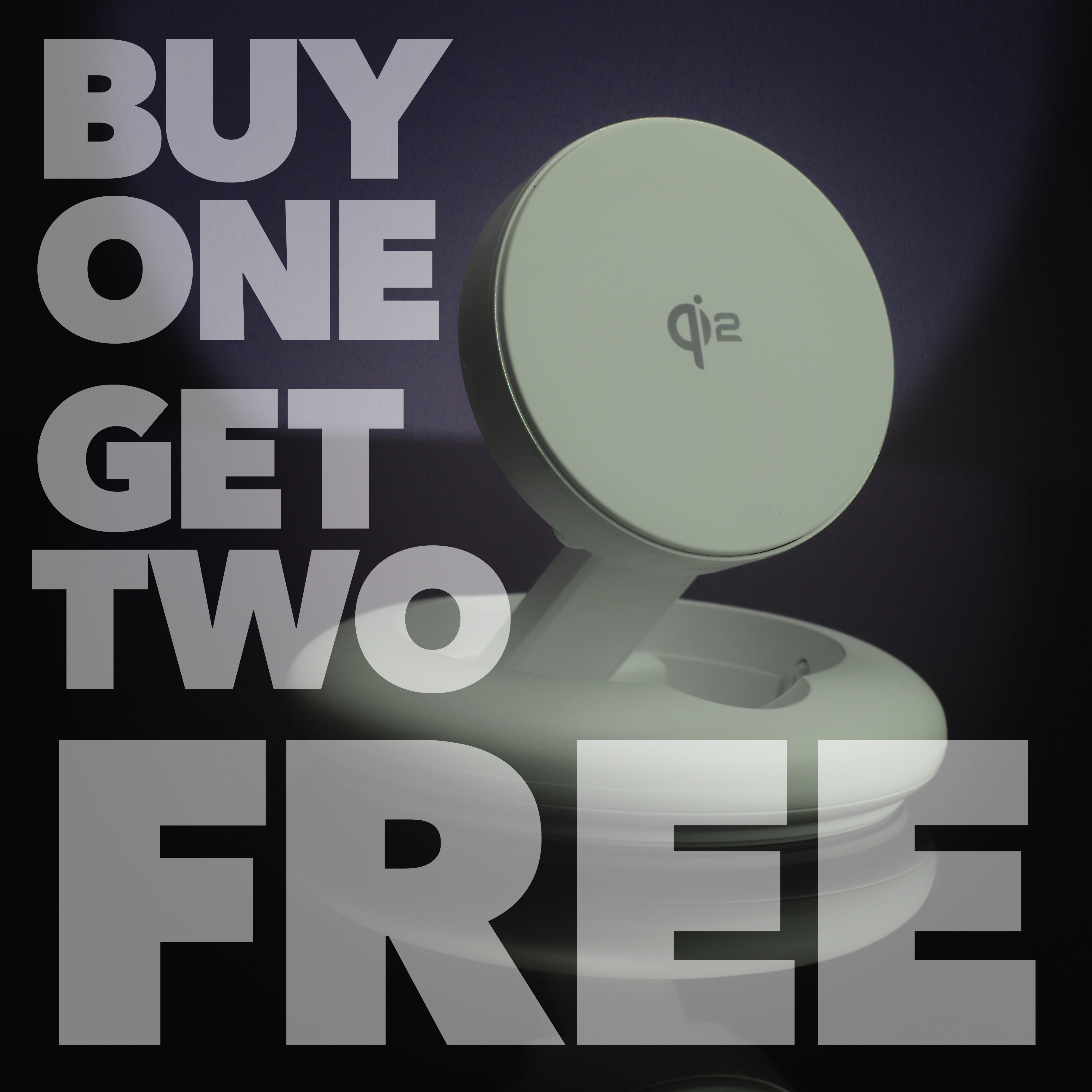 Qi2 Wireless Phone Charging Stand (15W)