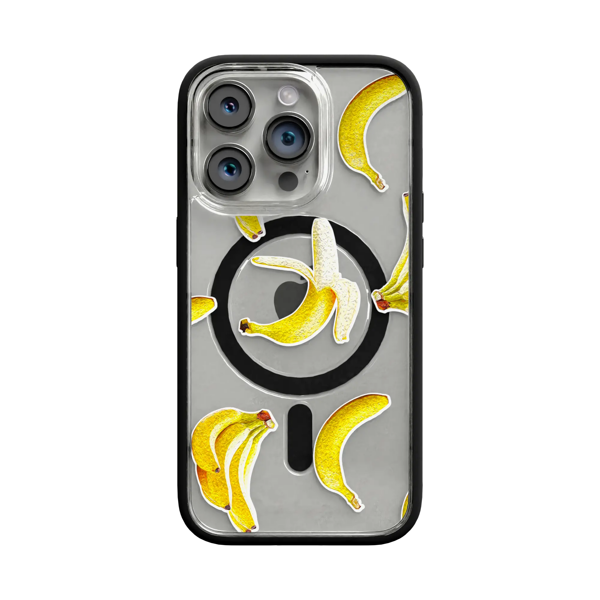 Apple-iPhone-13-Pro-Crystal-Clear Banana Breeze | Protective MagSafe Case | Fruits Collection for Apple iPhone 13 Series cellhelmet cellhelmet