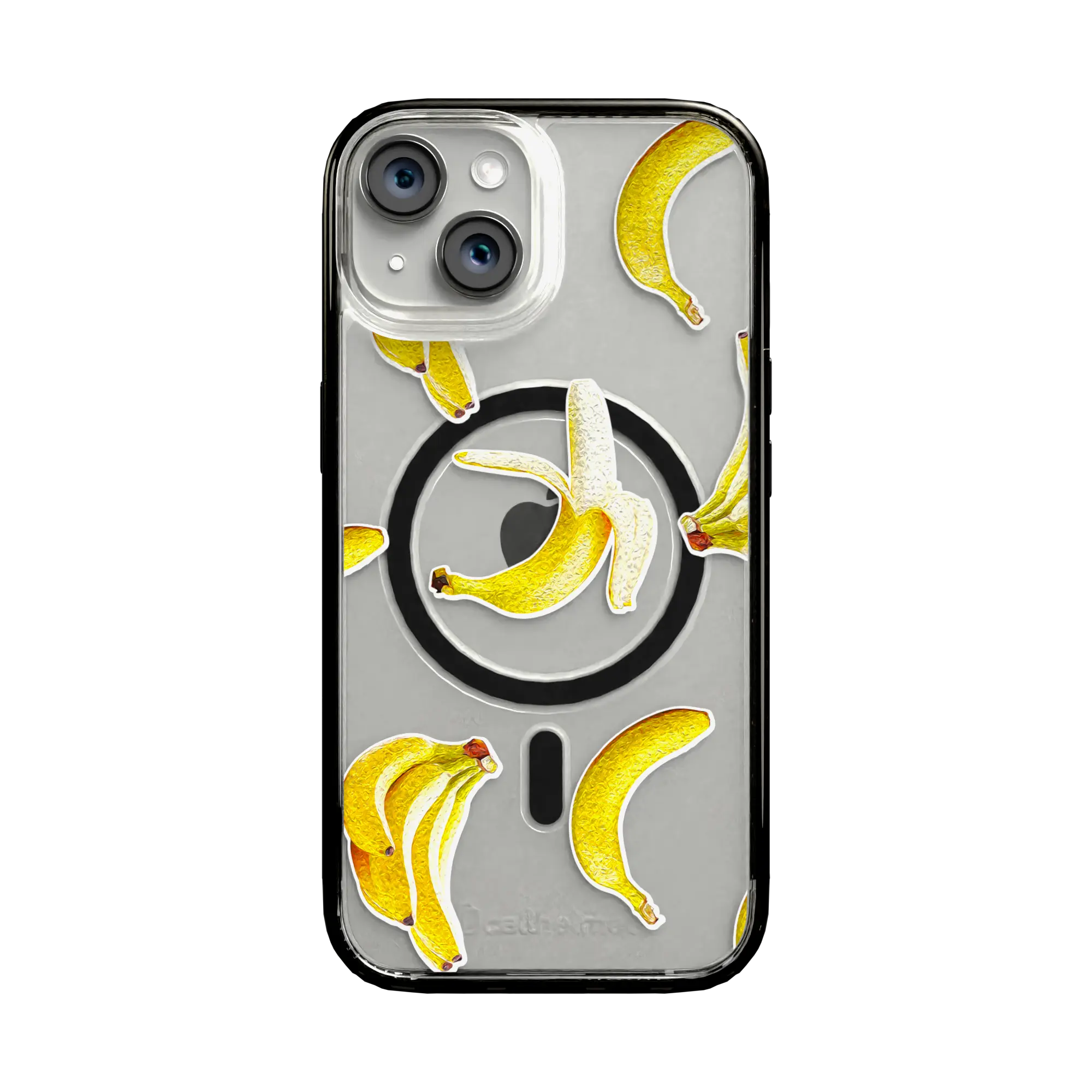 Apple-iPhone-15-Onyx-Black Banana Breeze | Protective MagSafe Case | Fruits Collection for Apple iPhone 15 Series cellhelmet cellhelmet