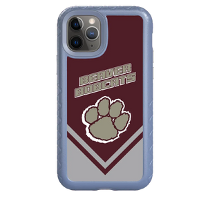 Beaver Cheerleading Apple iPhone 11 Pro  Pawprint - Custom Case - SlateBluePawprintProSeries - cellhelmet