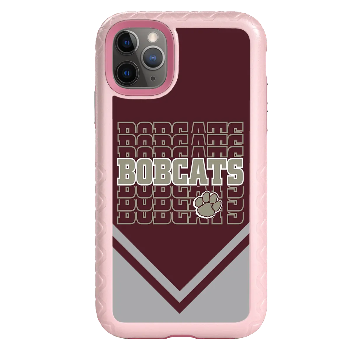 Beaver Cheerleading Apple iPhone 11 Pro Max  Bobcats - Custom Case - PinkMagnoliaBobcatsProSeries - cellhelmet