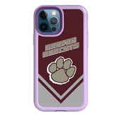 Beaver Cheerleading Apple iPhone 12 / 12 Pro  Pawprint - Custom Case - LilacBlossomPawprintProSeries - cellhelmet